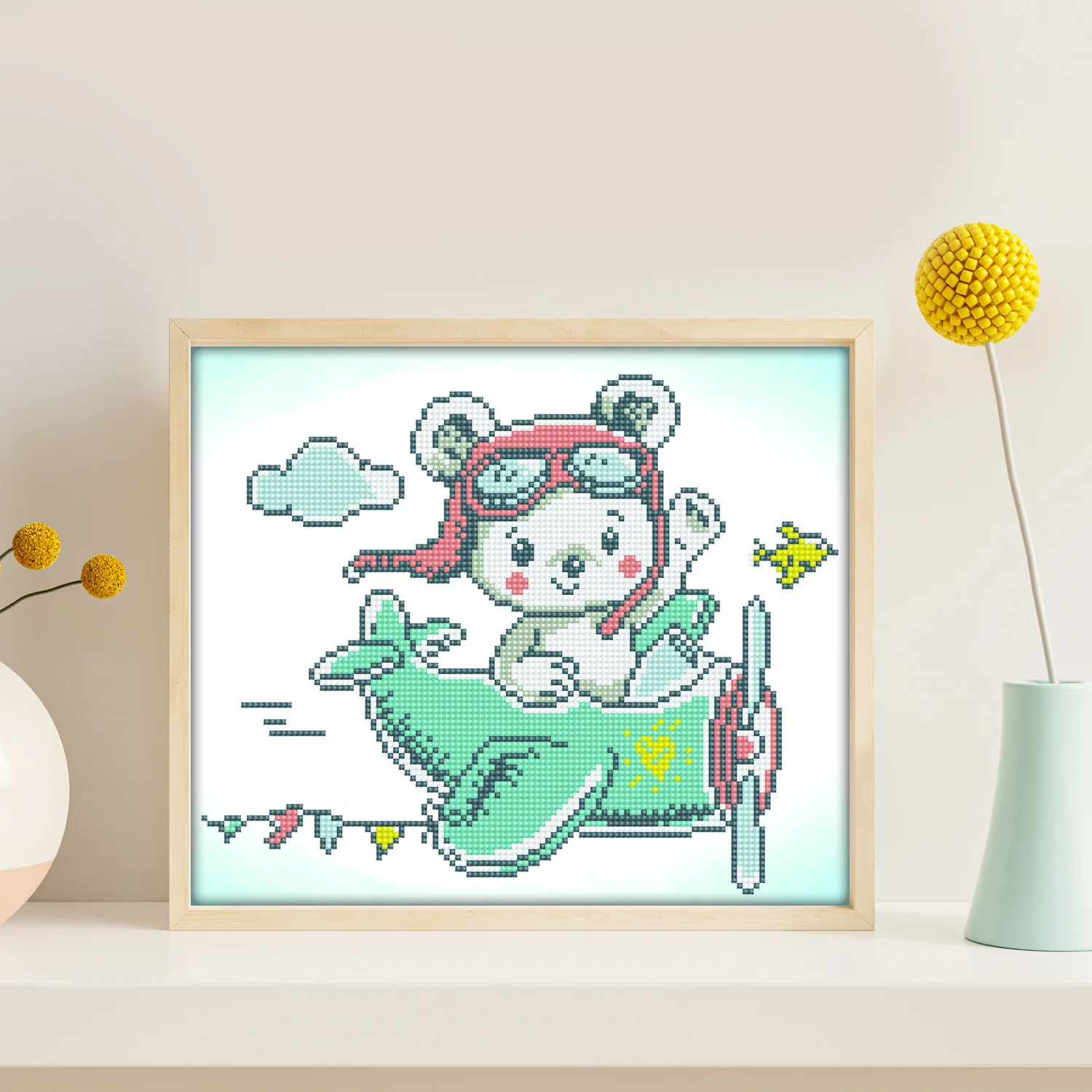 Diamond Dotz Aero Bear - 13.0" x 11.0" - Image 2