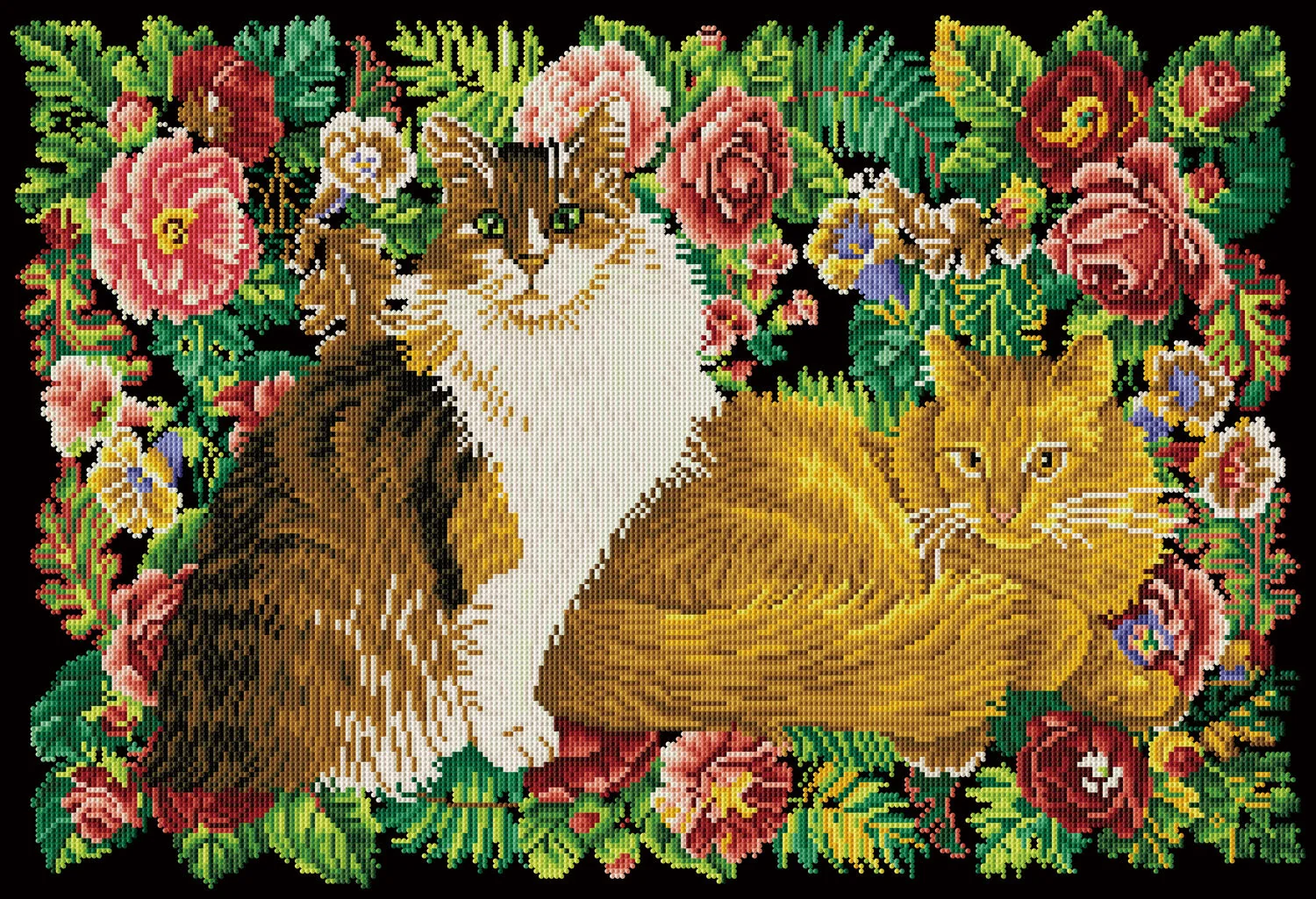 Diamond Dotz Agneatha & Dandelion - 28.7" x 19.7"