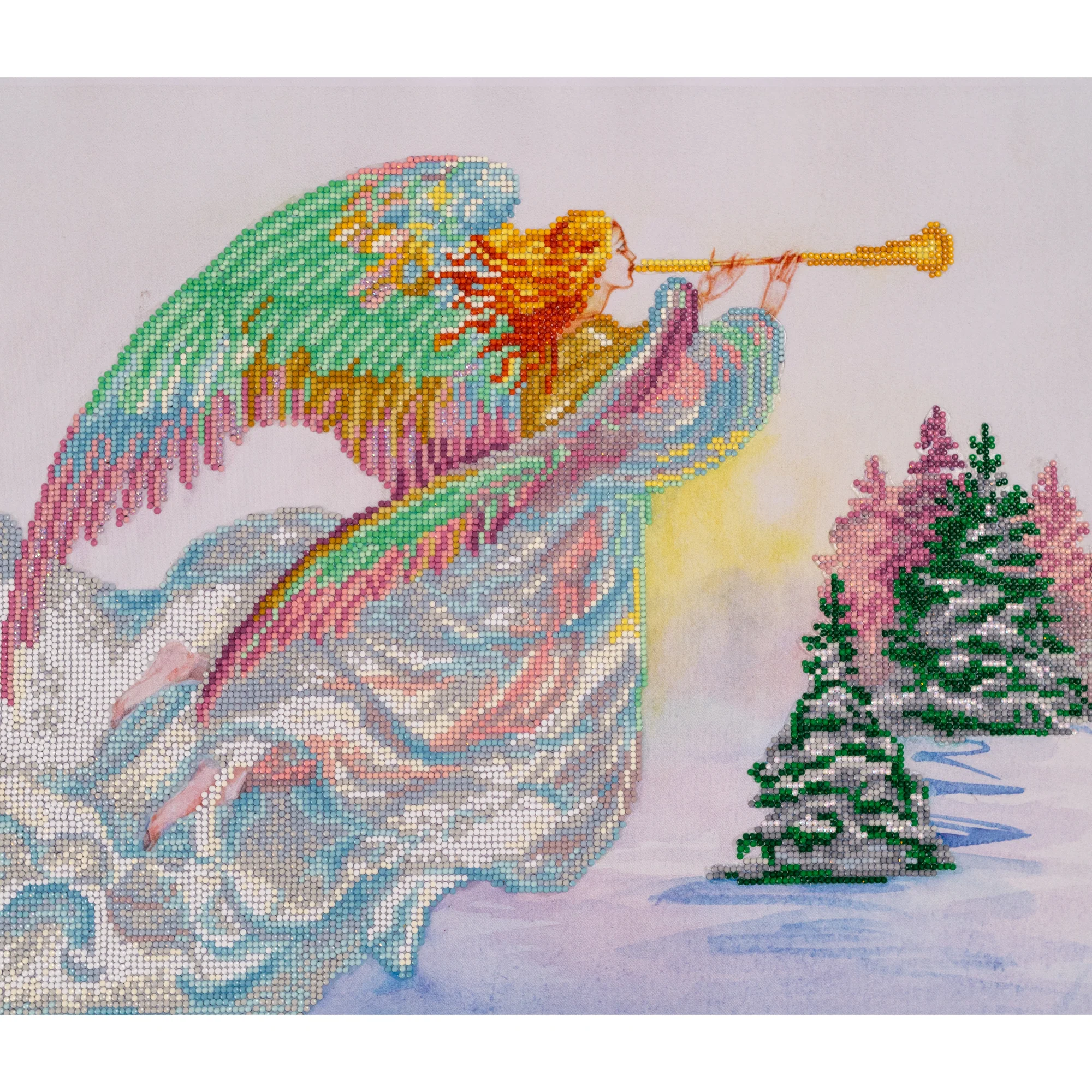 Diamond Dotz Angelic Messenger - 20.1" x 16.1" - Image 5