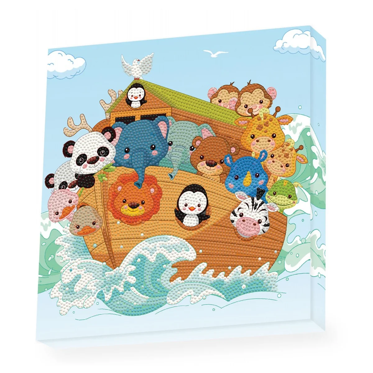 Diamond Dotz Decorative Box Animals - 11" x 11"