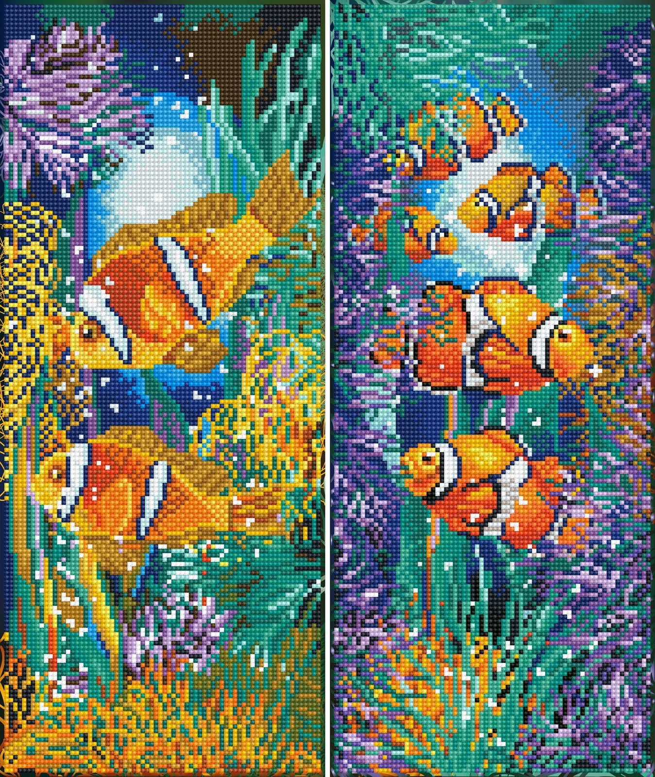 Diamond Dotz Aquarium - 20.1" x 20.5" - Image 2