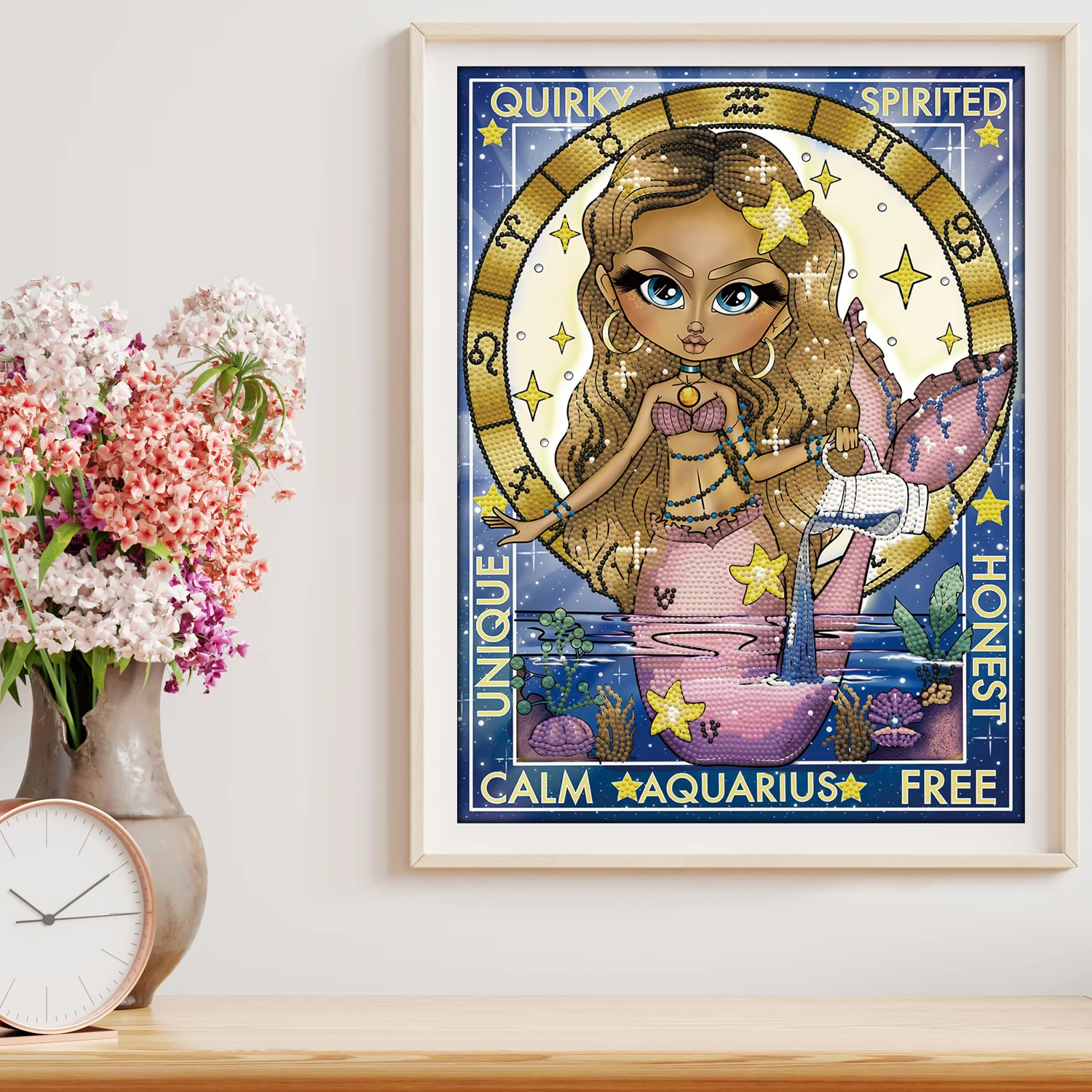 Diamond Dotz Aquarius - 11.8" x 15.8" - Image 4