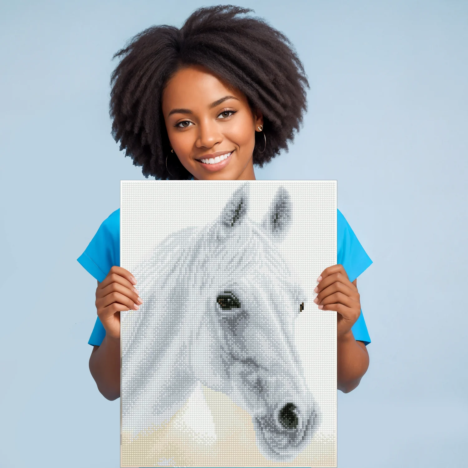 Diamond Dotz Arabian Beauty - 12.2" x 16.1" - Image 12
