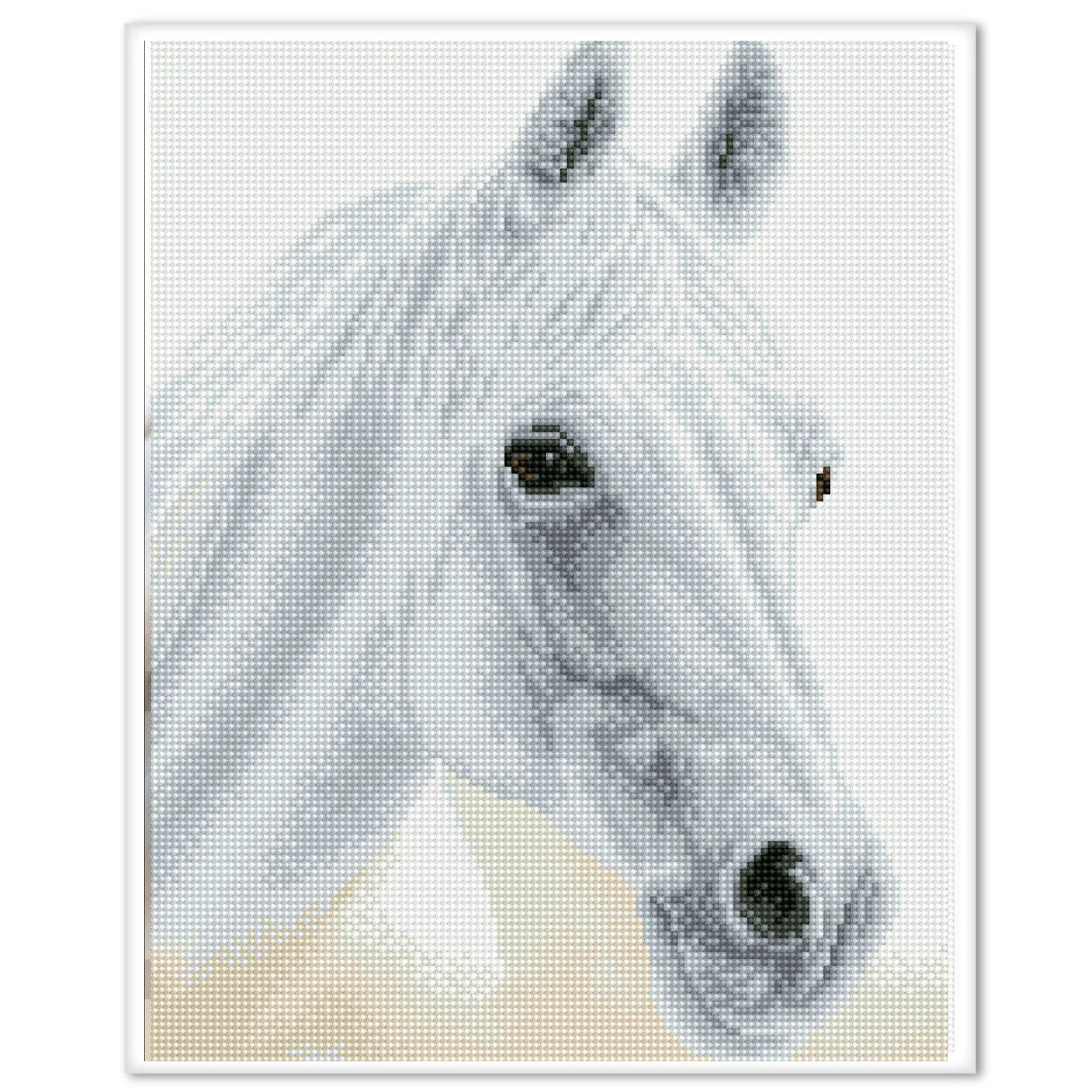 Diamond Dotz Arabian Beauty Pre-Framed Kit - 12.2" x 16.1" - Image 2