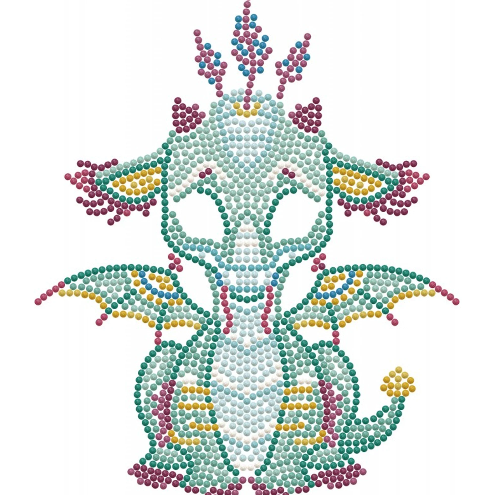 Diamond Dotz Decorative Box Ariel the Baby Dragon - 8.7" x 8.7" - Image 5