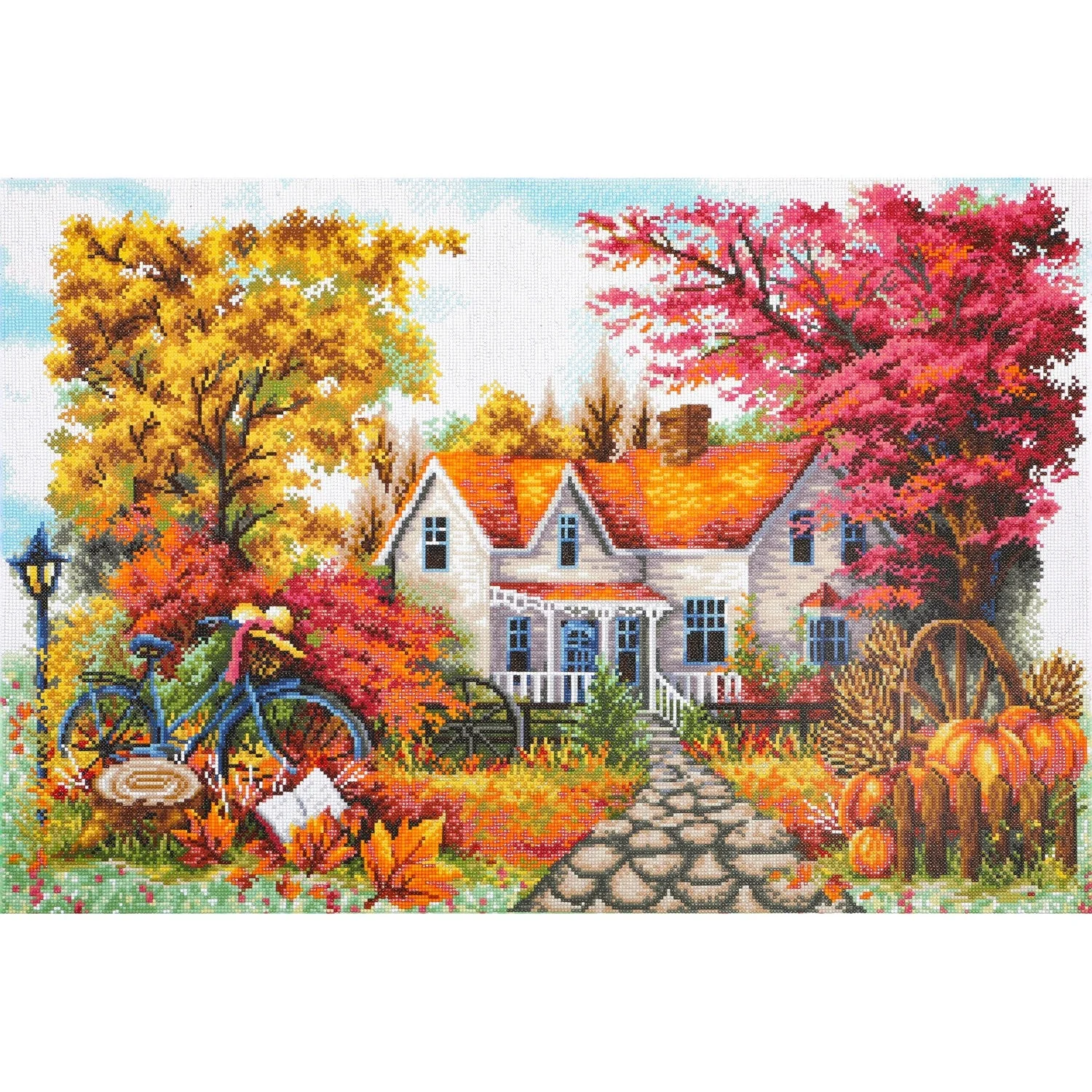 Diamond Dotz Autumn Days - 35.4" x 24.0" - Image 6