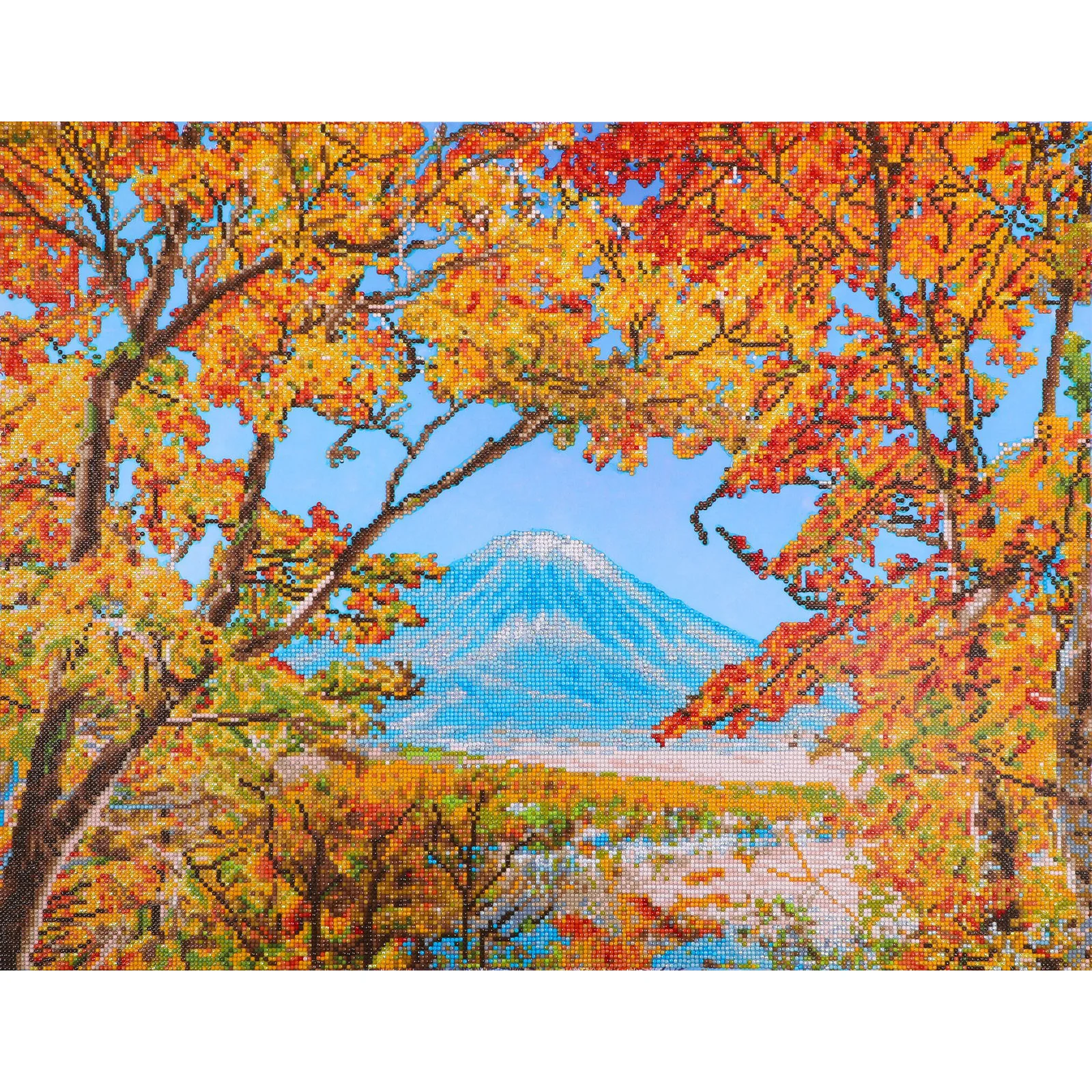 Diamond Dotz Autumn Mountain - 28.4" x 22.1" - Image 6