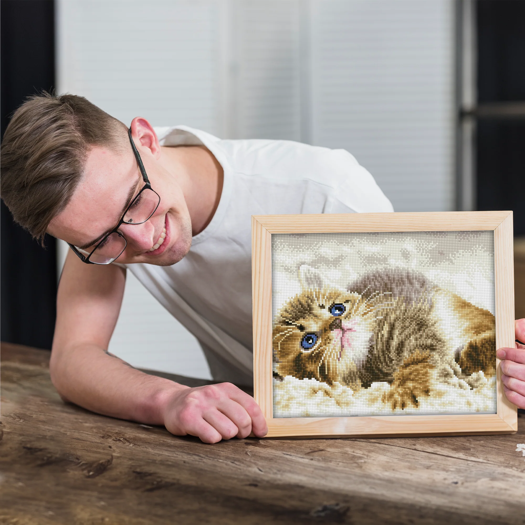 Diamond Dotz Baby Pie - 16.1" x 12.2" - Image 3