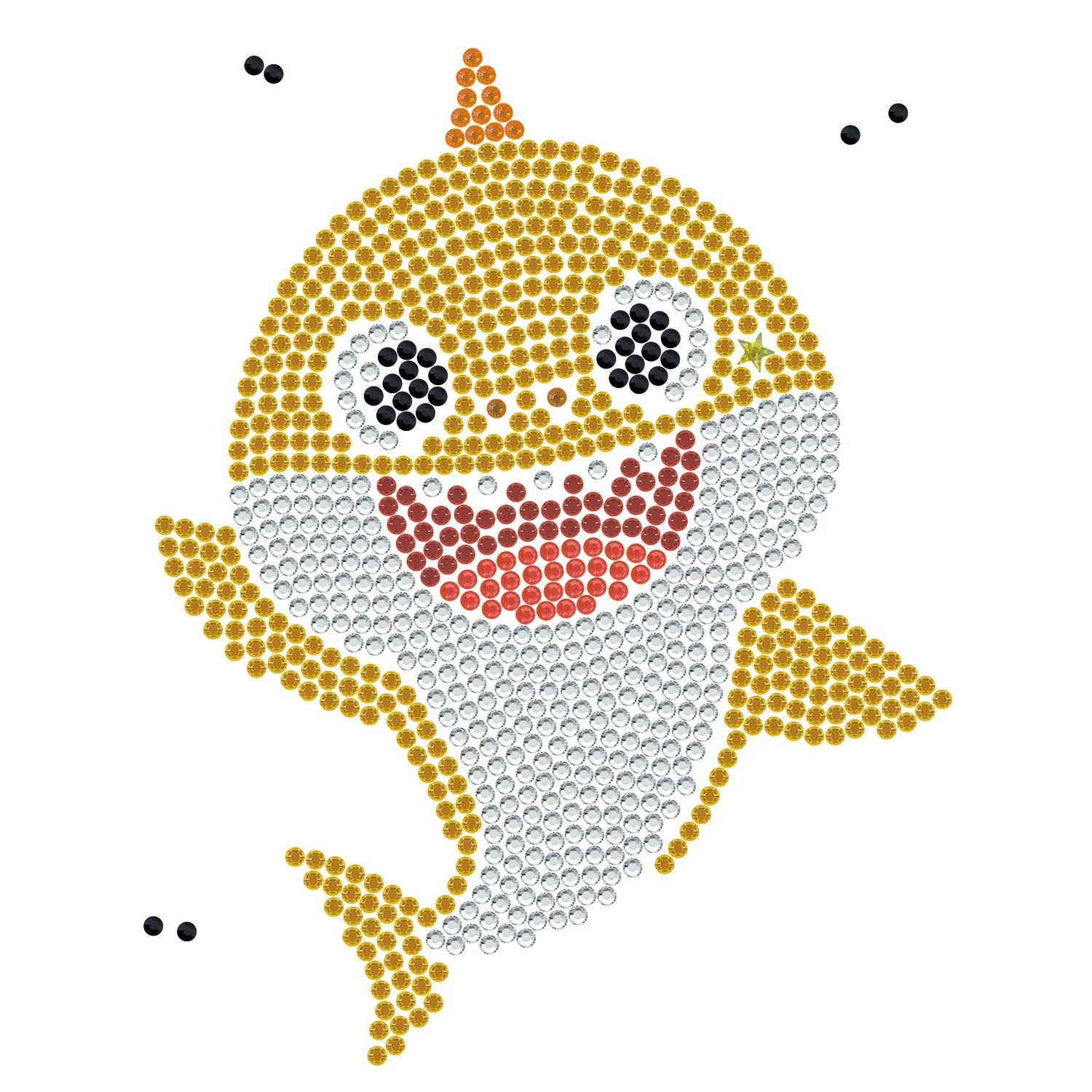Diamond Dotz Baby Shark Dude - 11.0" x 11.0" - Image 2