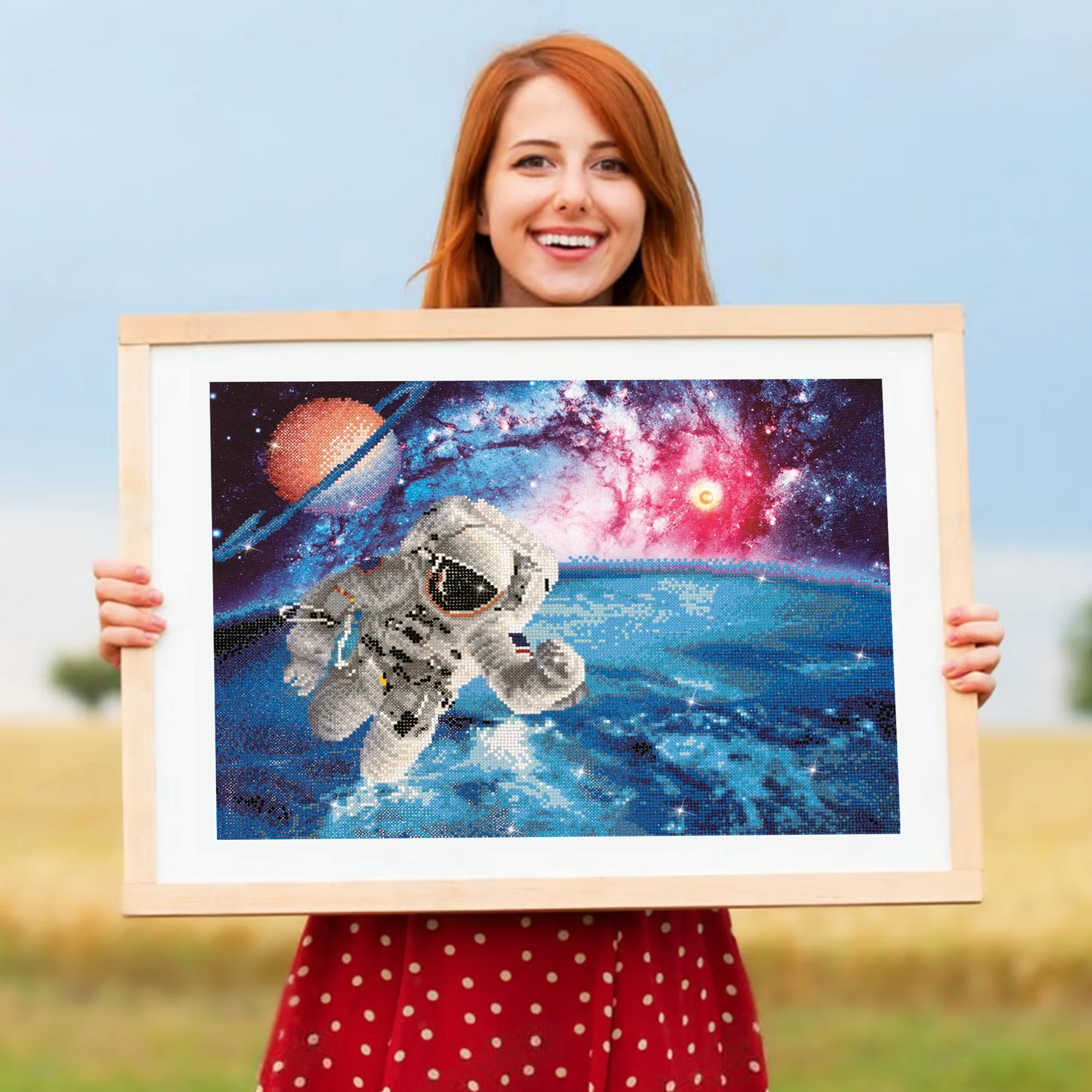 Diamond Dotz Beam Me Up! - 18.1" x 22.4" - Image 4