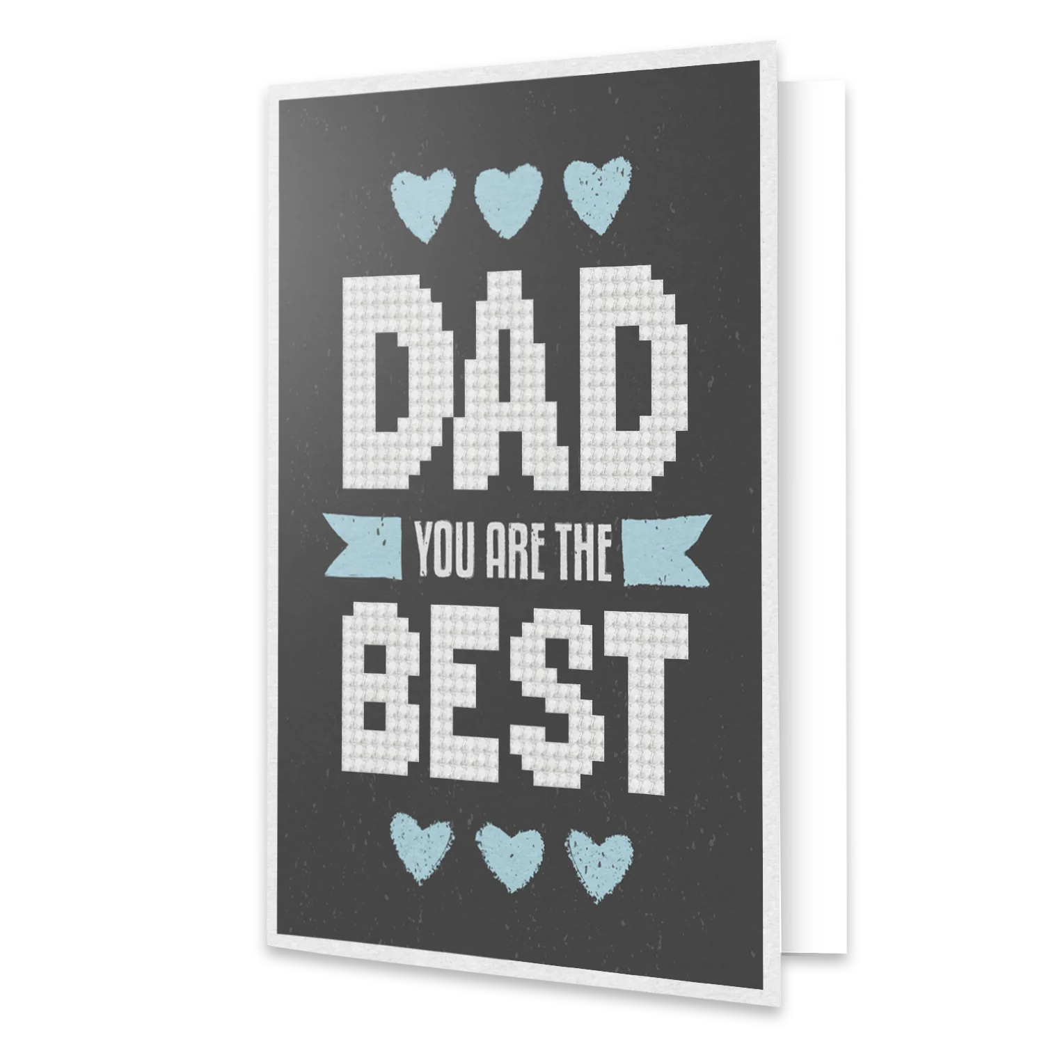 Diamond Dotz Best Dad Greeting Card - 5.0" x 7.0" - Image 4