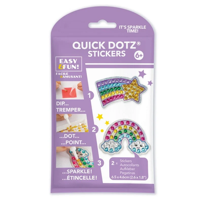 Diamond Dotz BIG DOTZ Stickers Pack 7 - Star Rainbow - Image 6