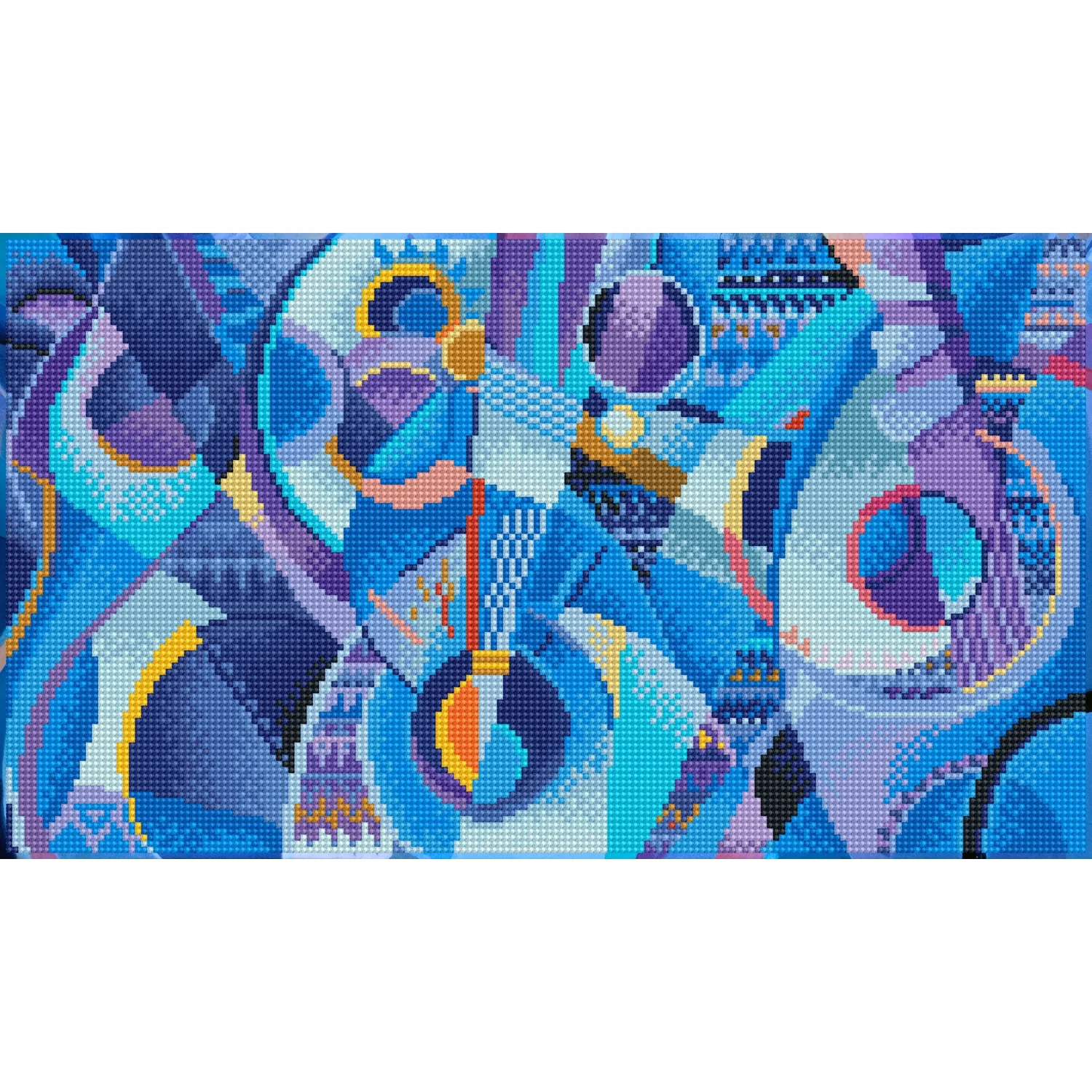 Diamond Dotz Blue Moods - 18.5" x 10.6" - Image 6