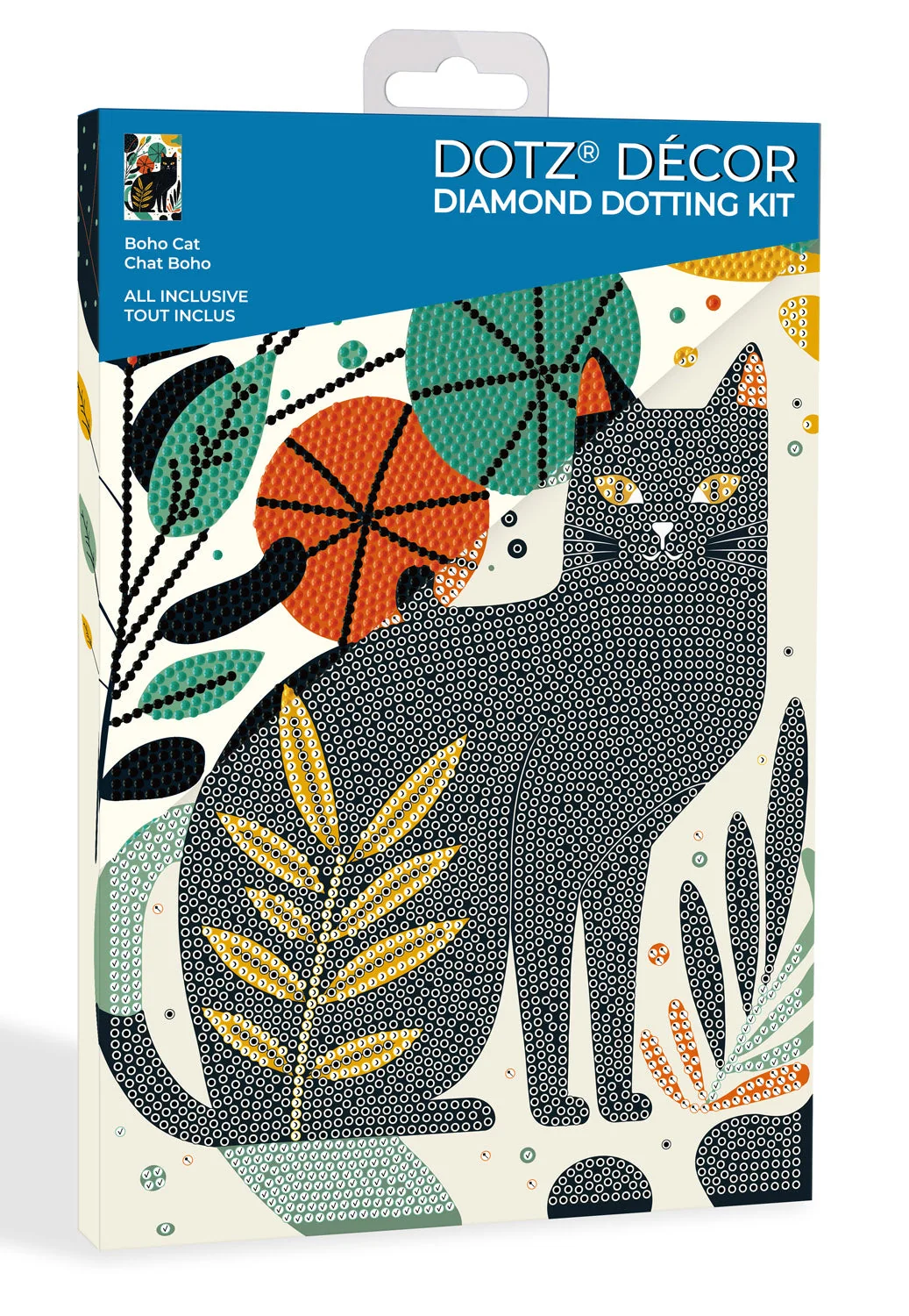 Diamond Dotz Decor Decorative Box Boho Cat - 7.9" x 11.8" - Image 6
