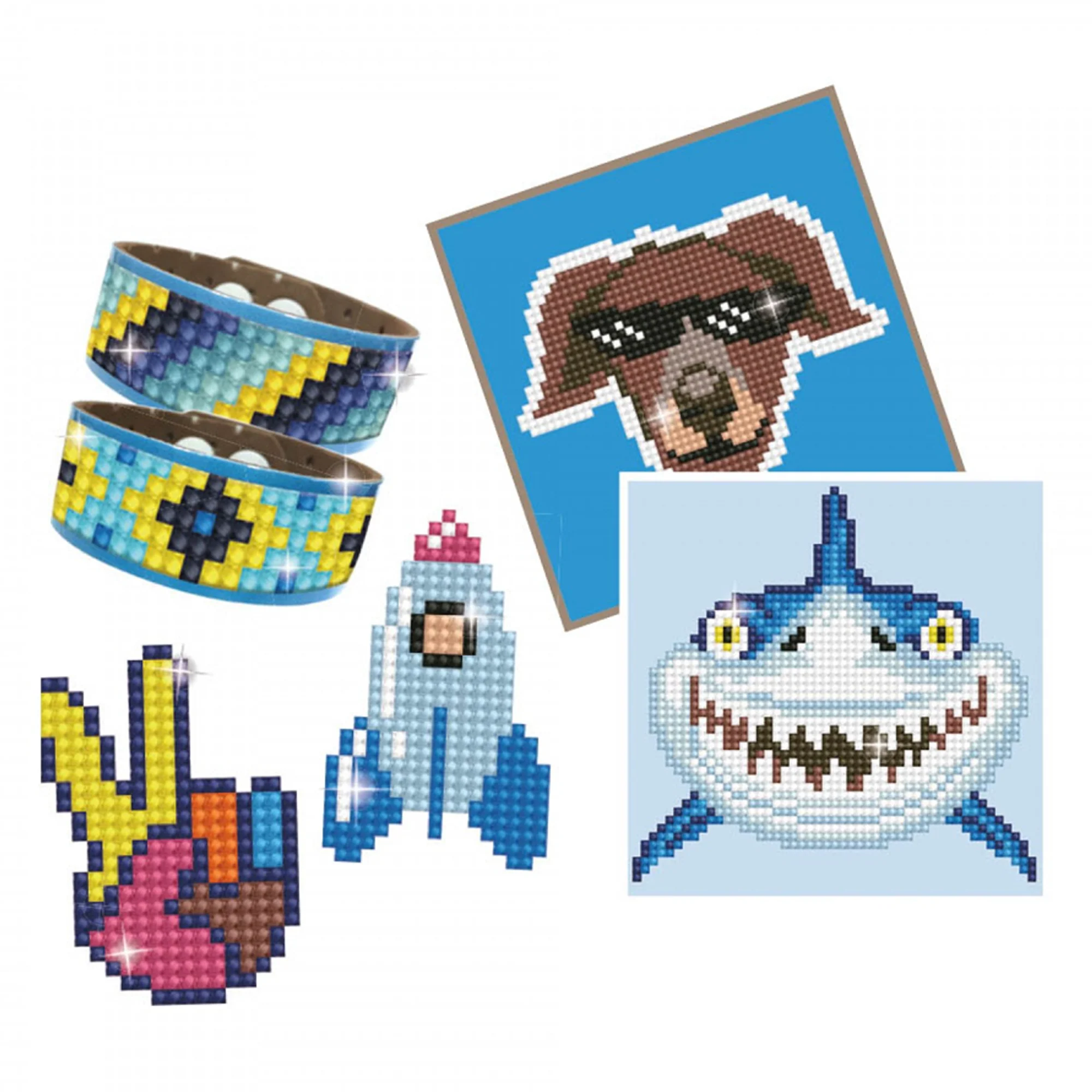 Diamond Dotz DOTZIES BOY VARIETY KIT 6 projects Diamond Painting - Image 5