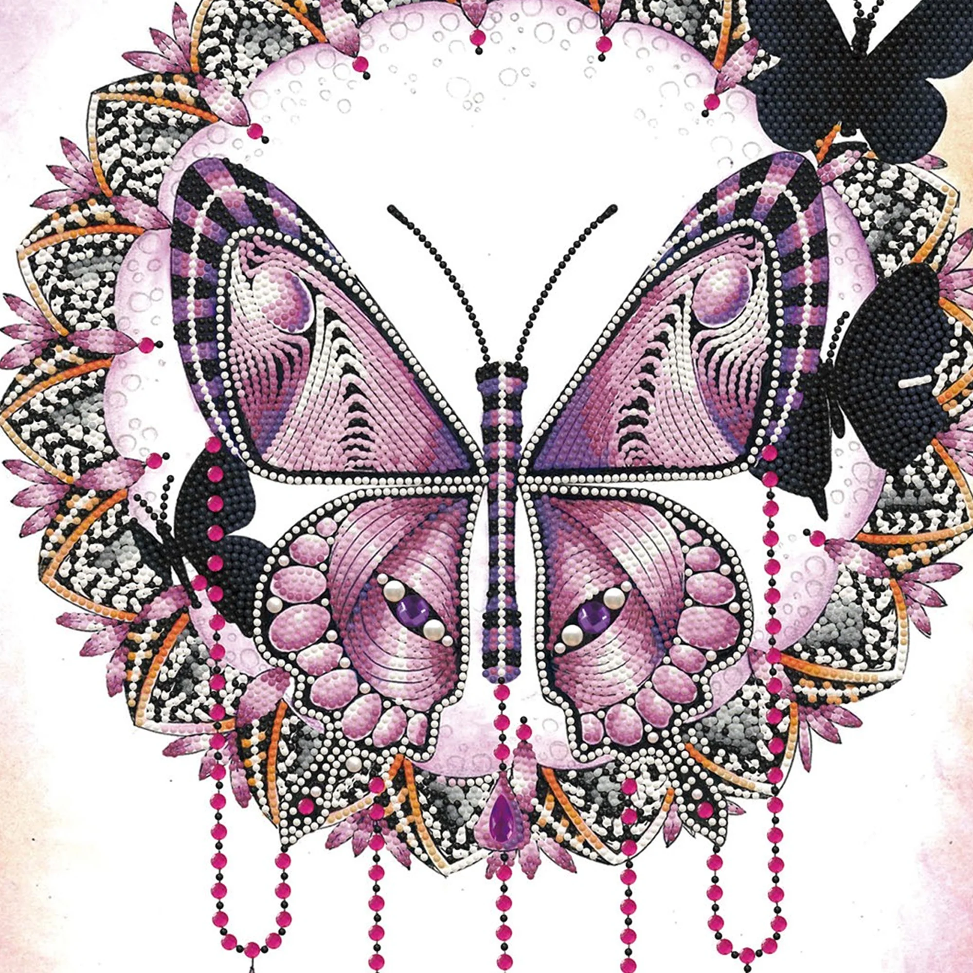 Diamond Dotz Butterfly Art - 16.3" x 20.3" - Image 6