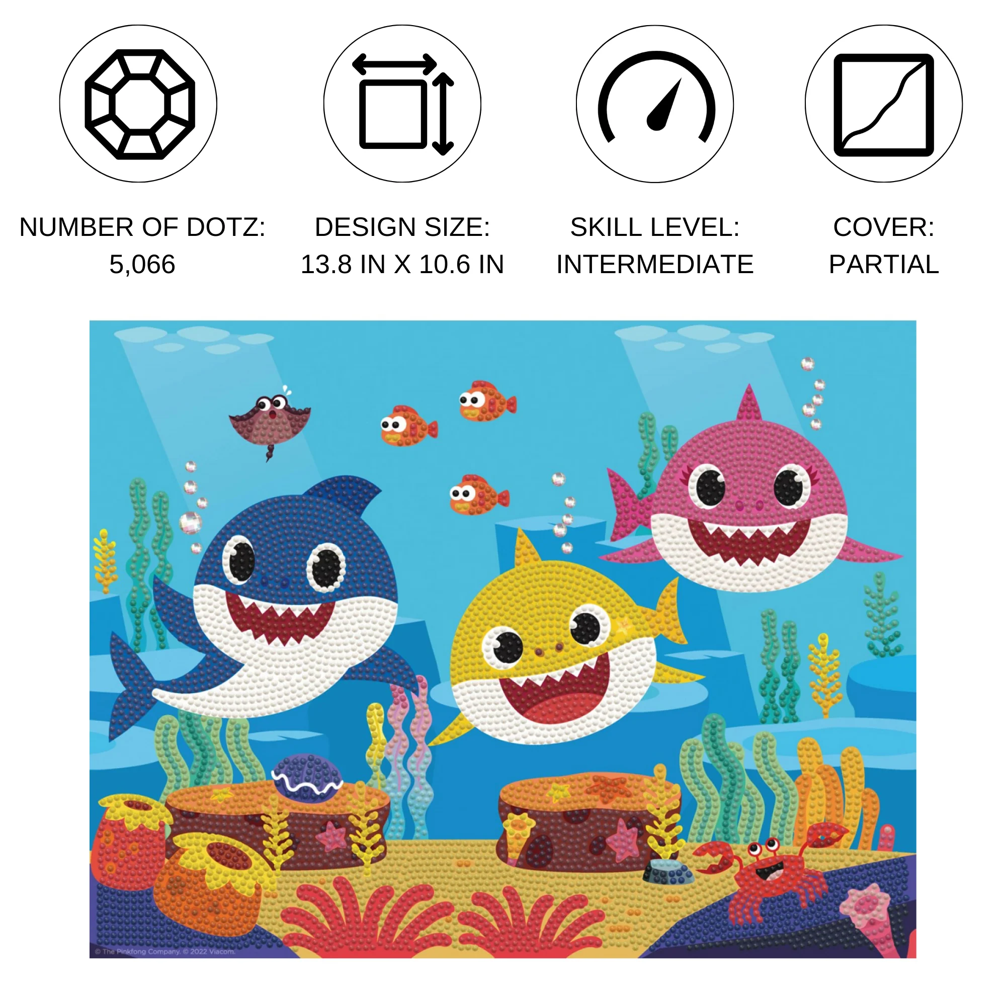 Diamond Dotz Chomp It Up! - 13.8" x 10.6" - Image 3