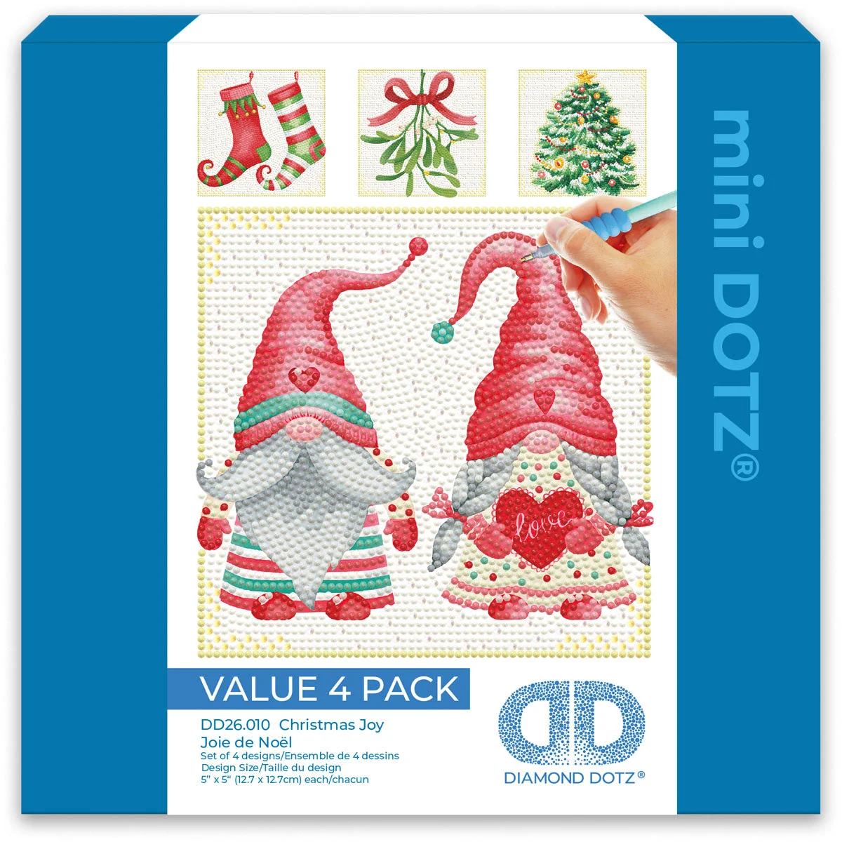 Diamond Dotz Mini Dotz Christmas Joy - 5.0" x 5.0" - Image 7