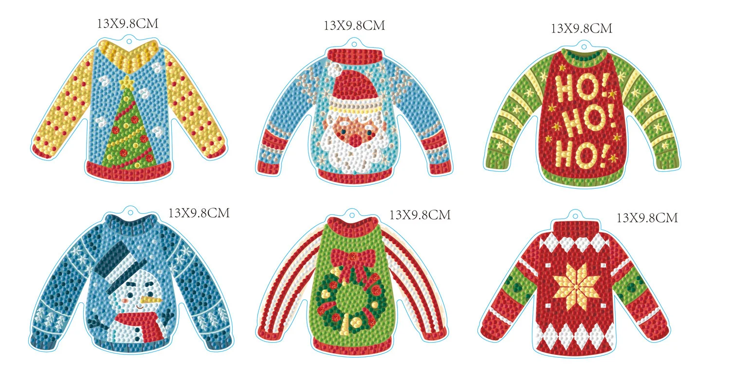 Christmas Jumpers Ornaments - Image 4