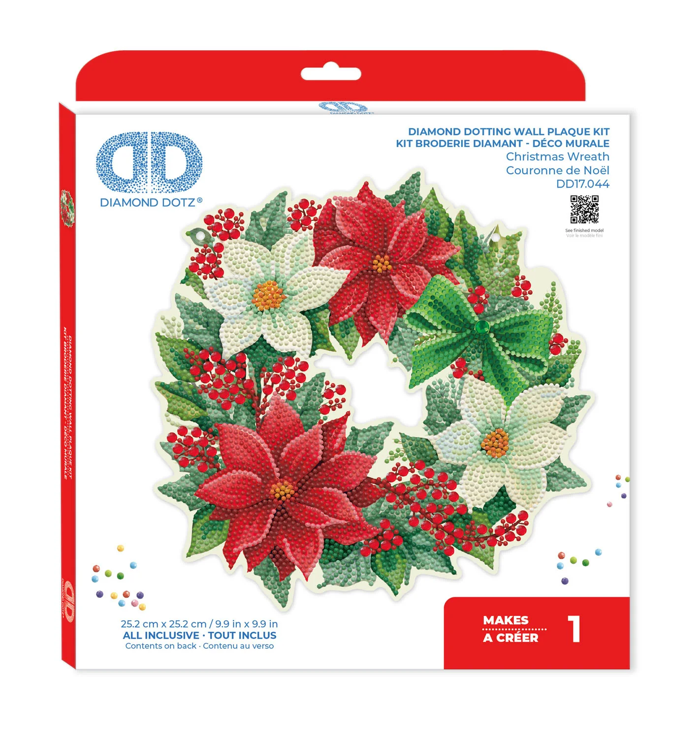 Christmas Wreath Wall Plaque - Image 4