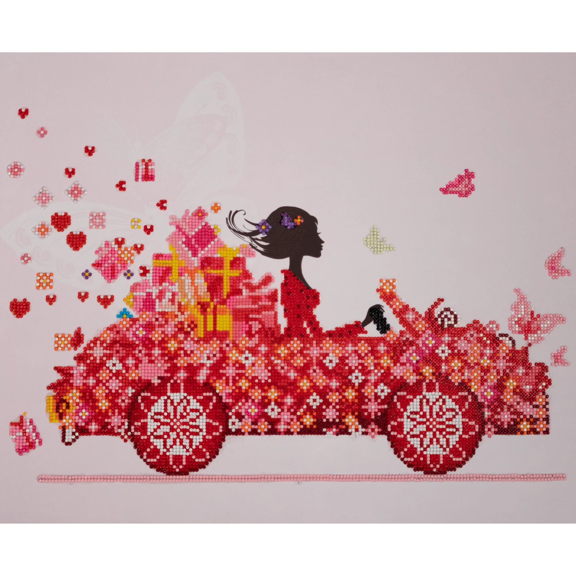 Diamond Dotz Colorful Carriage - 20.1" x 16.1" - Image 6