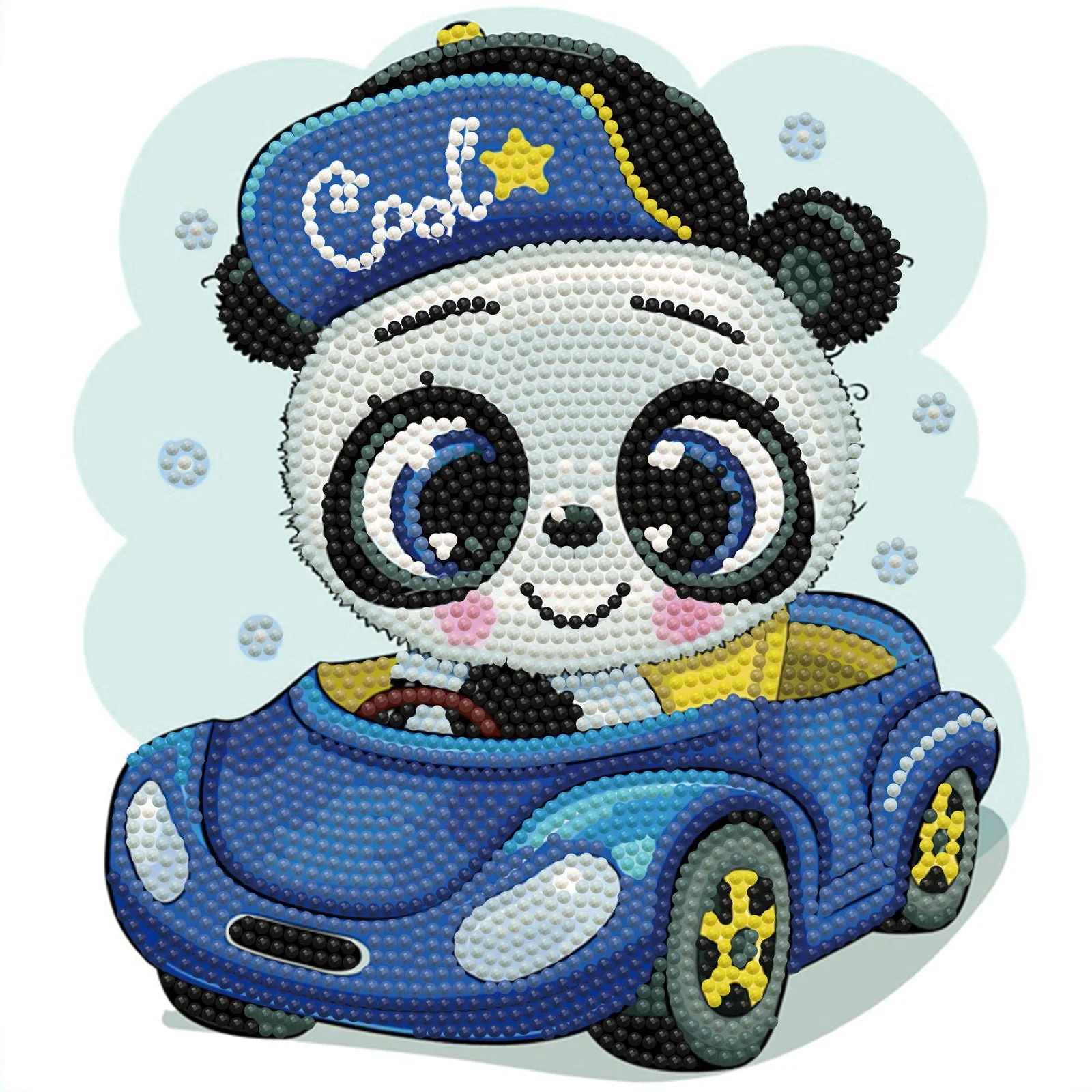 Diamond Dotz Decorative Box Cool Car - 8.7" x 8.7" - Image 5