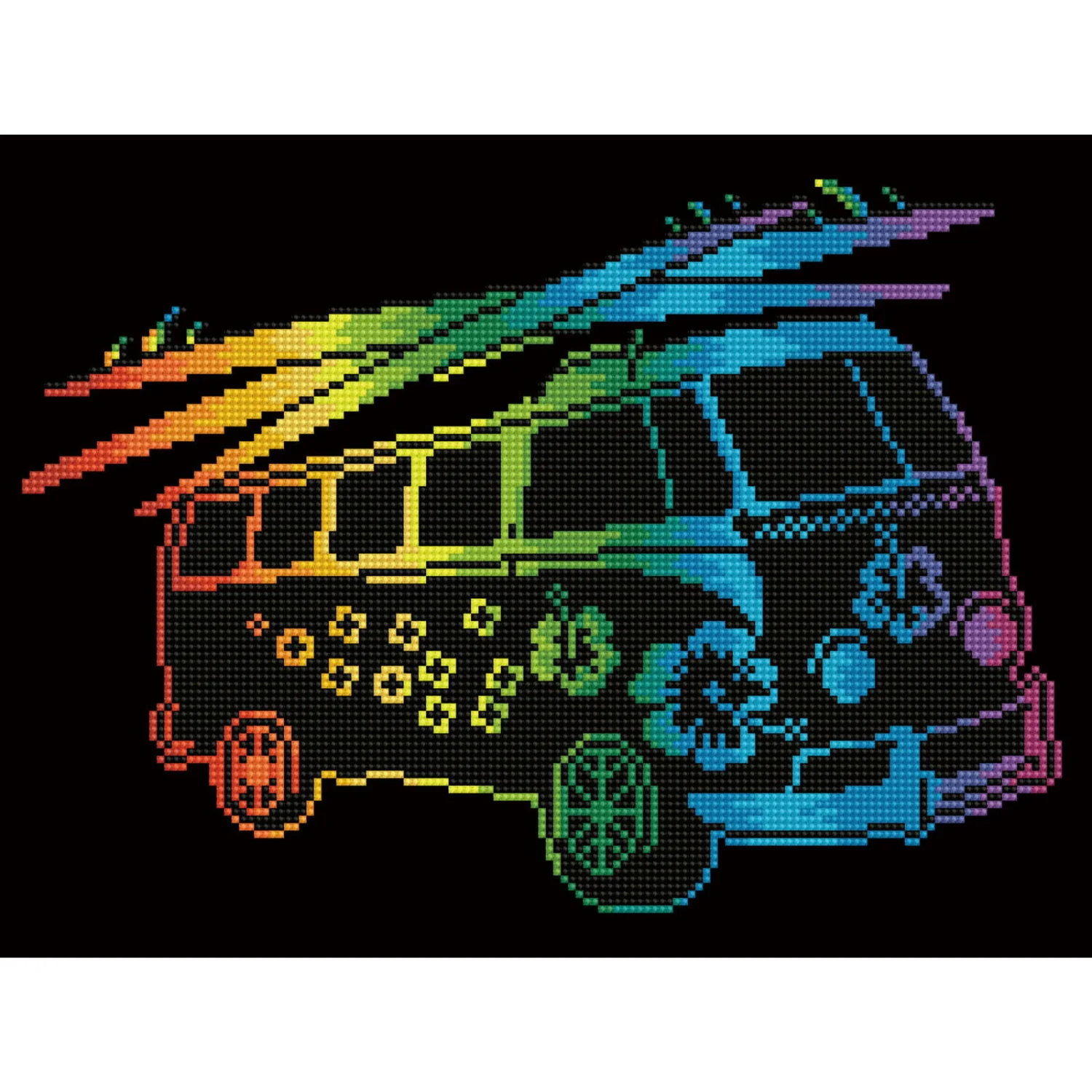 Diamond Dotz Cool Combi with Frame - 16.1" x 12.2" - Image 4