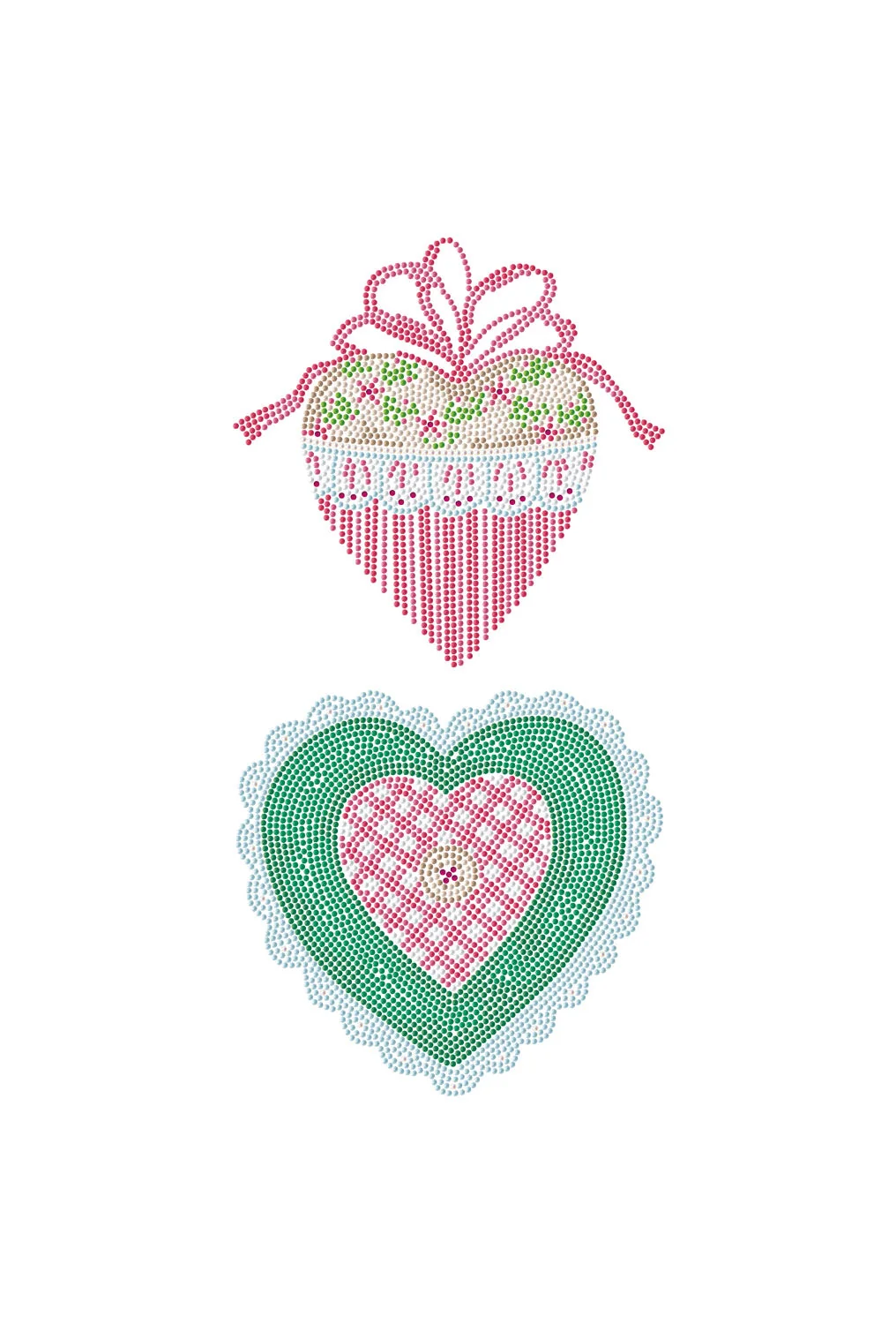 Diamond Dotz Decor Decorative Box Country Hearts Diamond Painting - 7.9" x 15.8" - Image 5