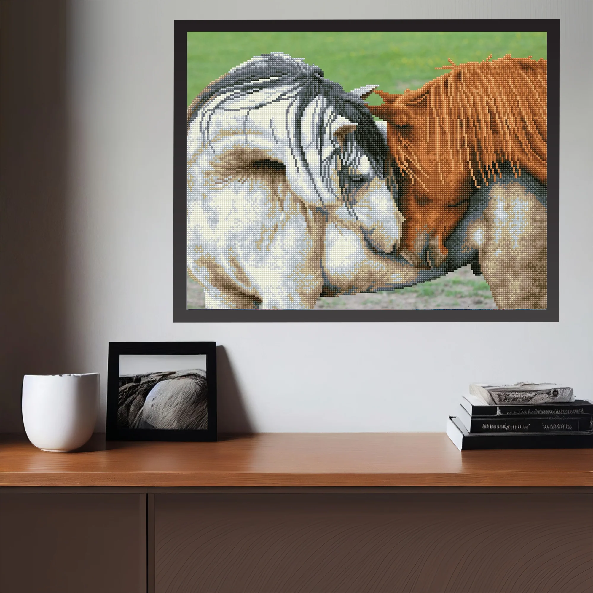 Diamond Dotz Courtship - 24.4" x 17.7" - Image 2