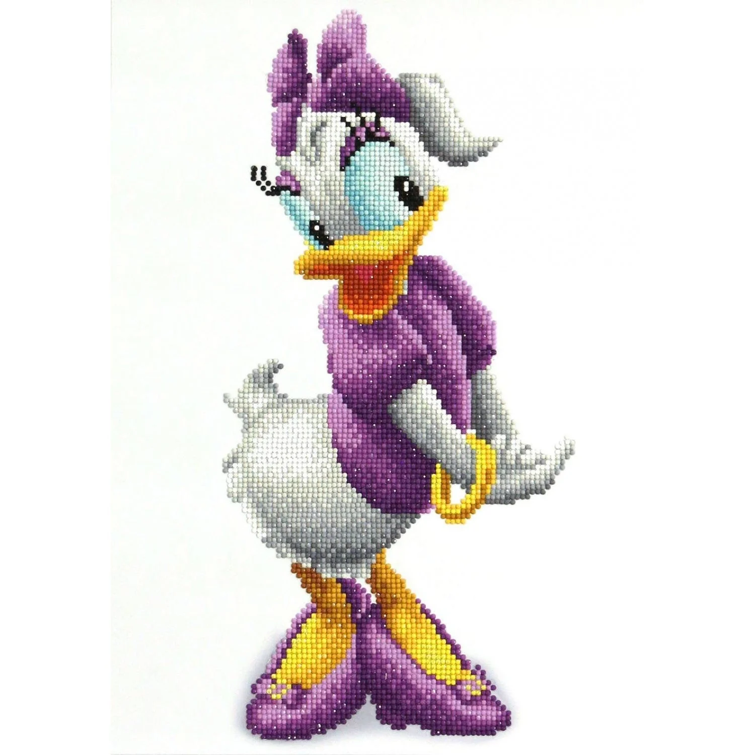 Diamond Dotz Daisy Duck - 12.2" x 16.9"