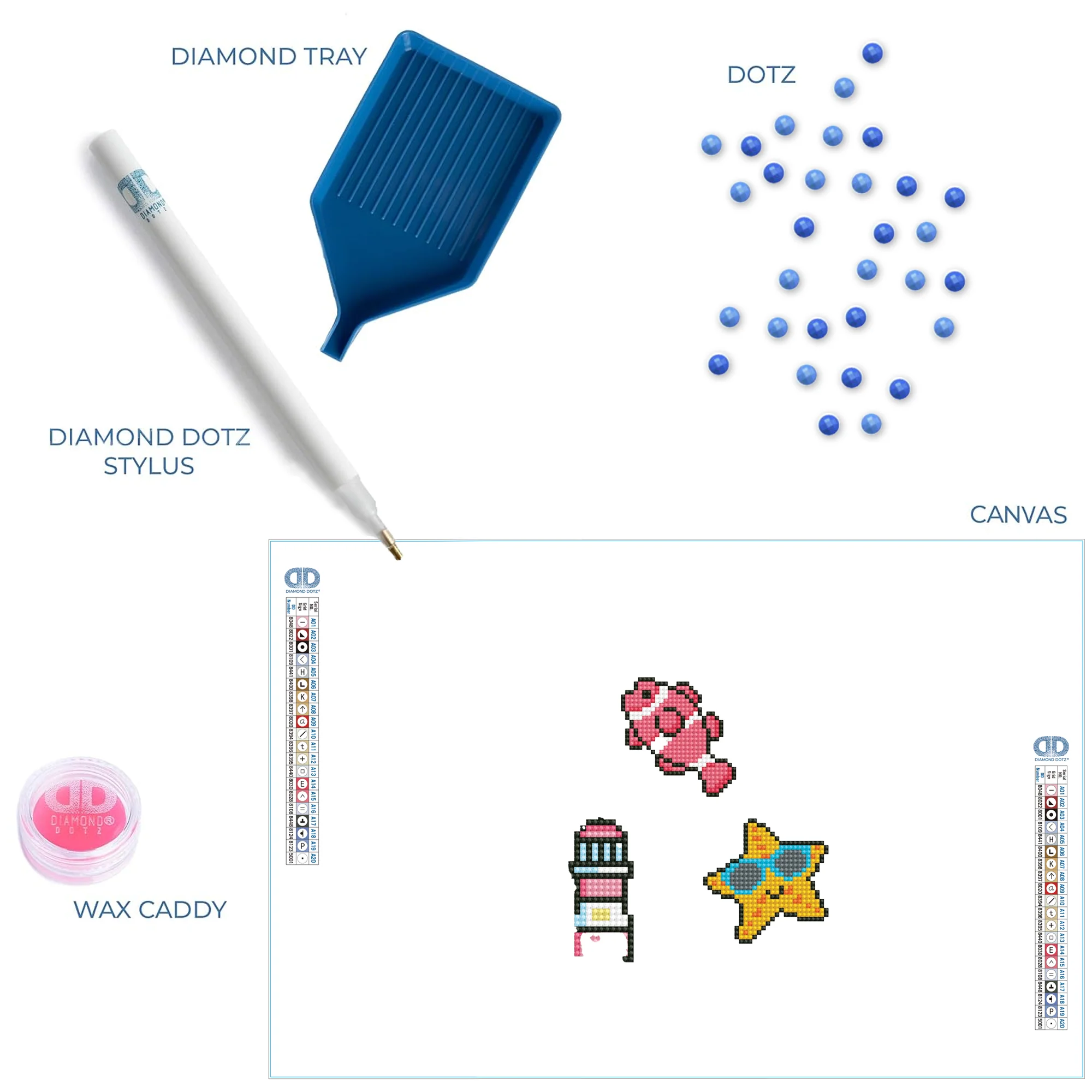 Diamond Dotz Bubbles - DOTZIES Stickers Kit - Image 6