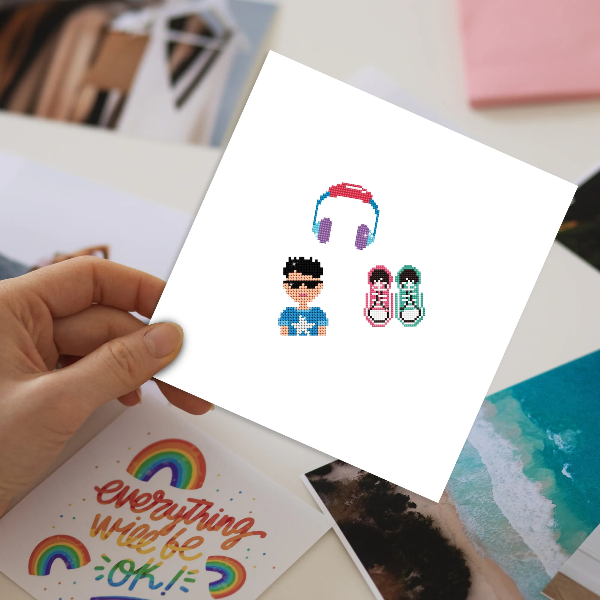 Diamond Dotz Cool Boy - DOTZIES Stickers Kit - Image 2