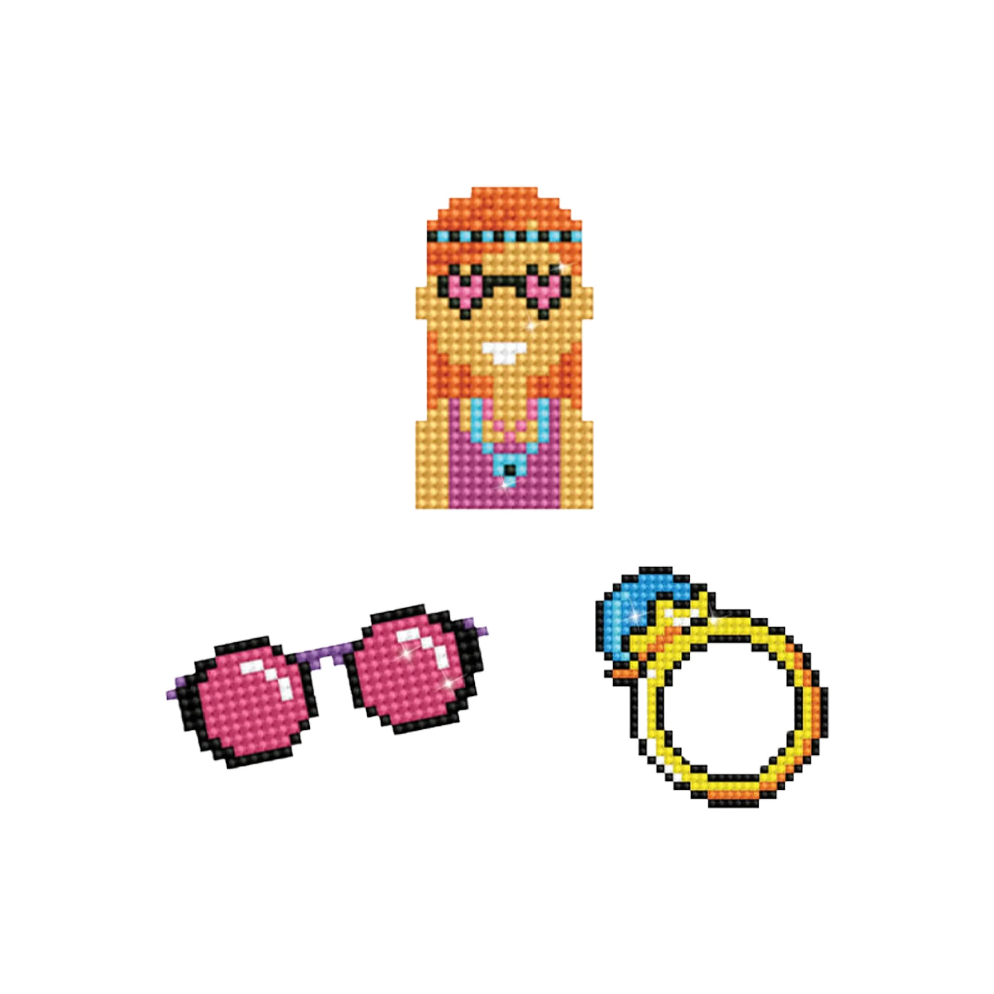 Diamond Dotz Cool Girl - DOTZIES Stickers Kit - Image 5