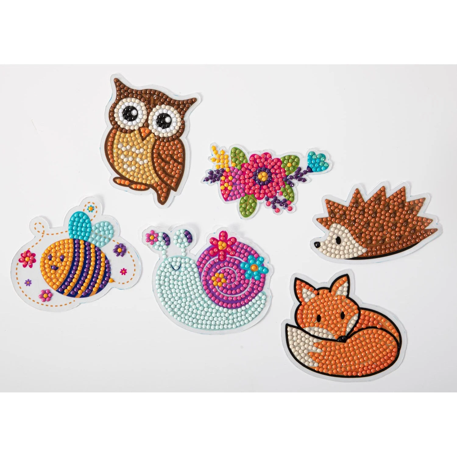 Diamond Dotz DOTZIES 3 STICKERS Multi Pack - Forest Friends - Image 7