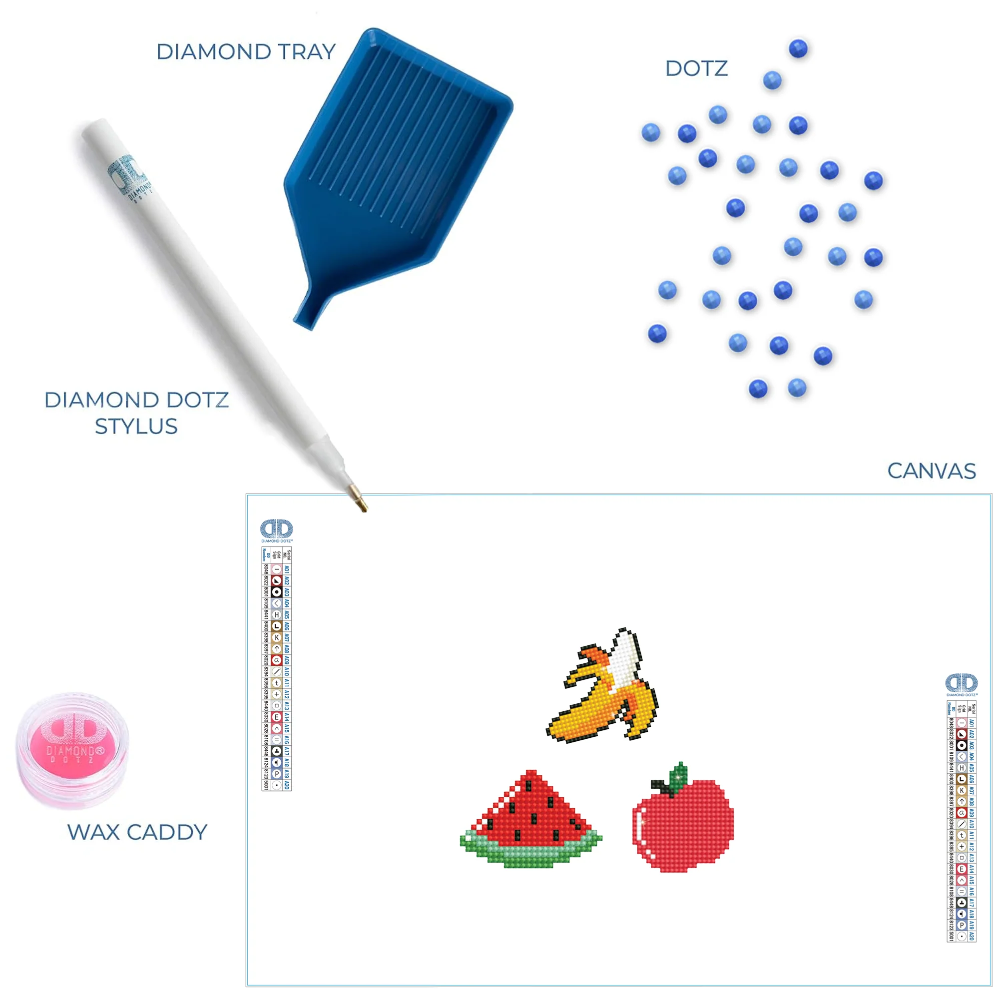 Diamond Dotz Healthy - DOTZIES Stickers Kit - Image 6