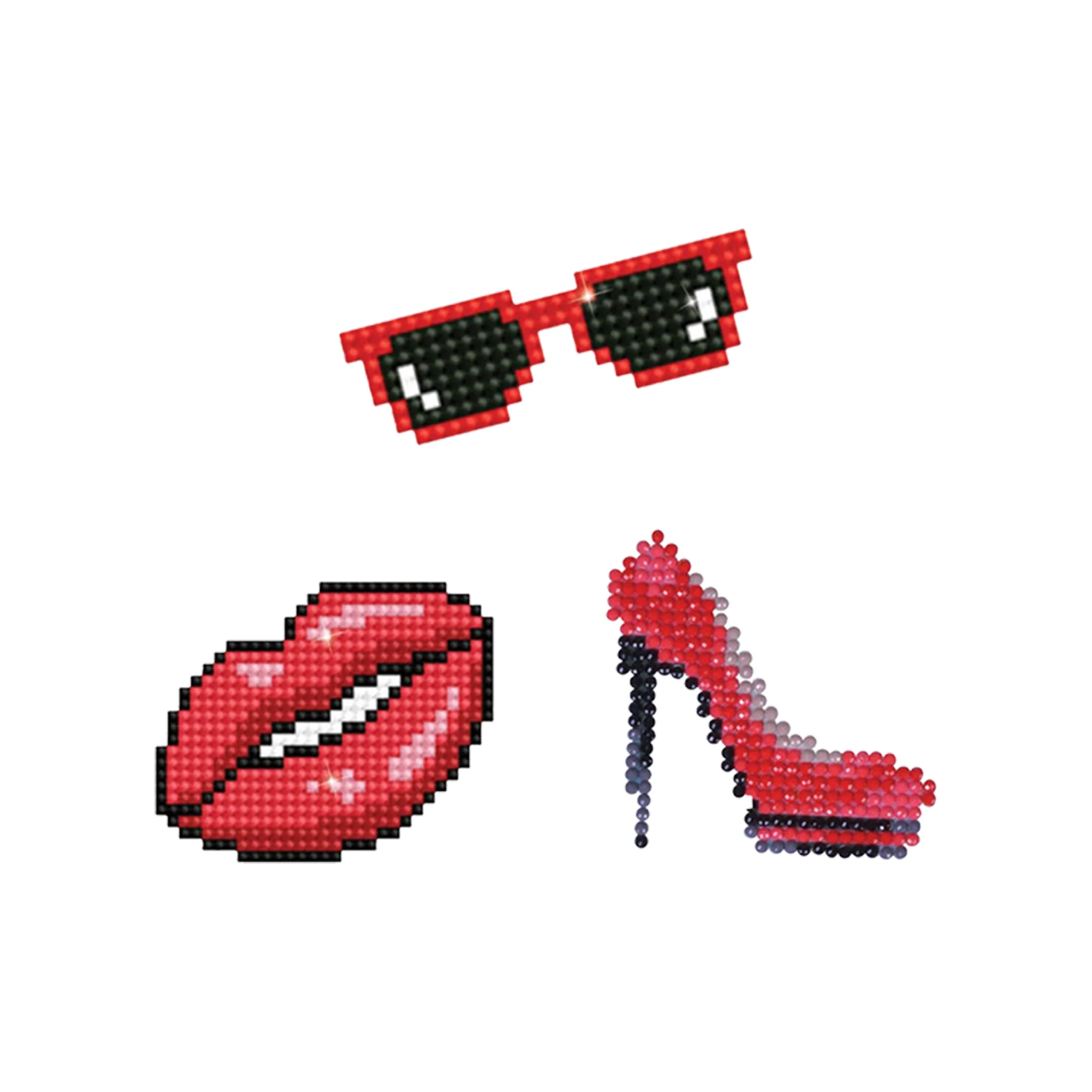 Diamond Dotz Kiss - DOTZIES Stickers Kit - Image 5