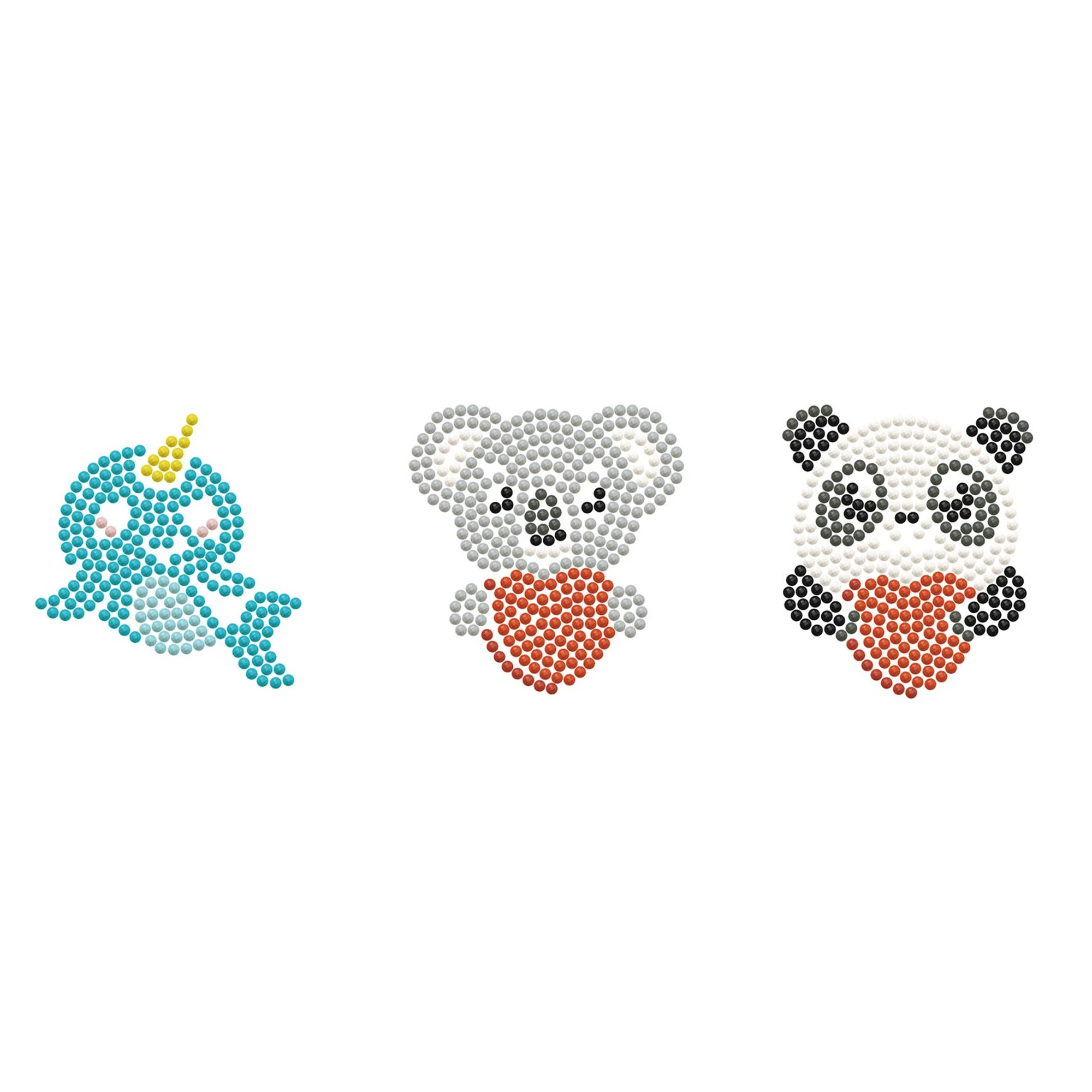 Diamond Dotz DOTZIES 3 STICKERS Multi Pack - Love You Chums - Image 5