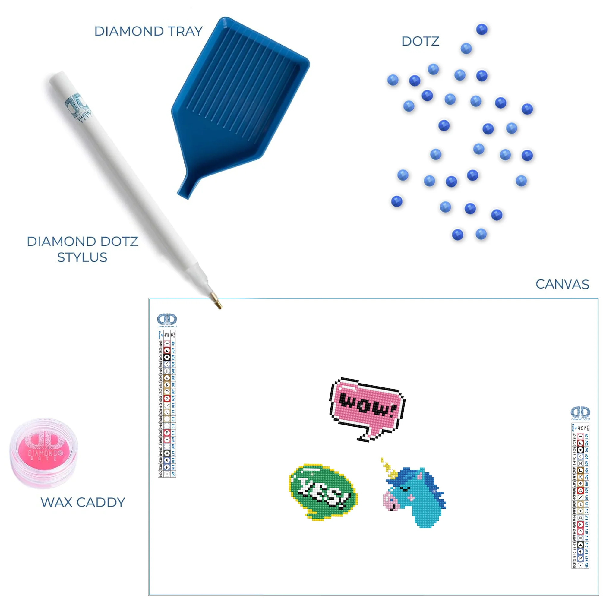 Diamond Dotz Wow - DOTZIES Stickers Kit - Image 6