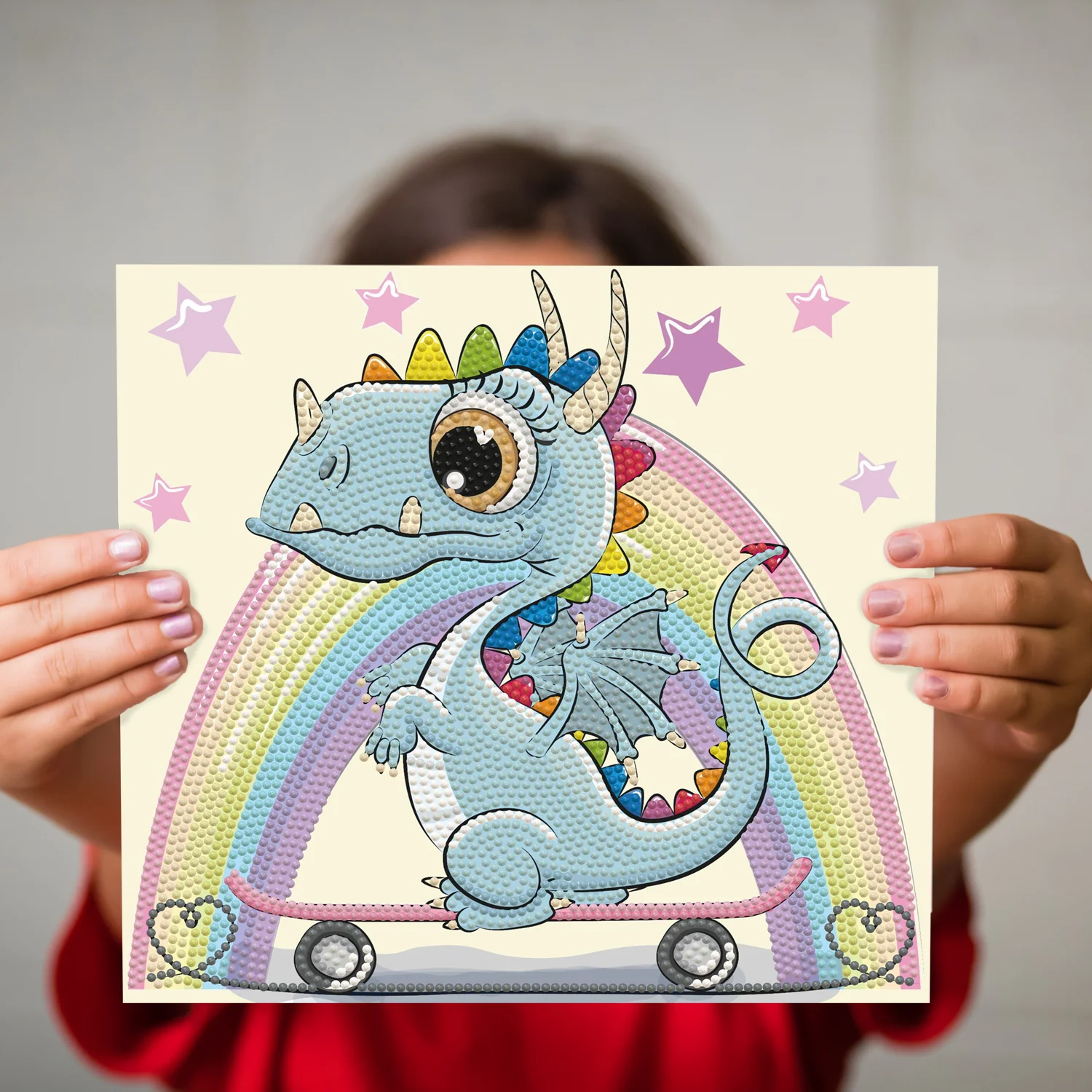 Diamond Dotz Dragon Skate - 9.8" x 9.1" - Image 4