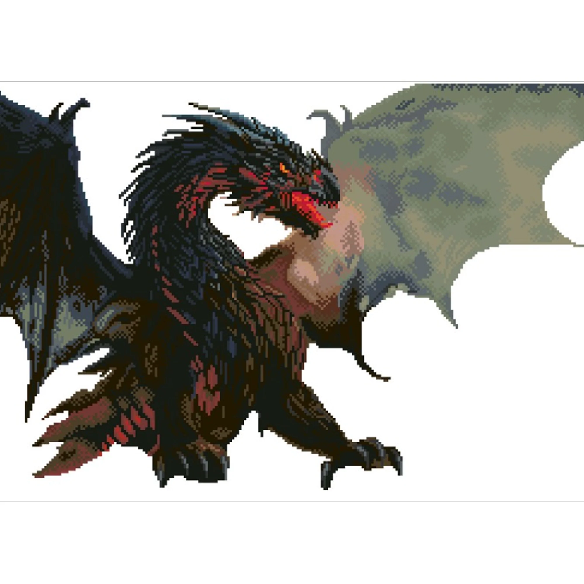 Diamond Dotz Dragon's Lair - 19.5" x 27.8" - Image 5