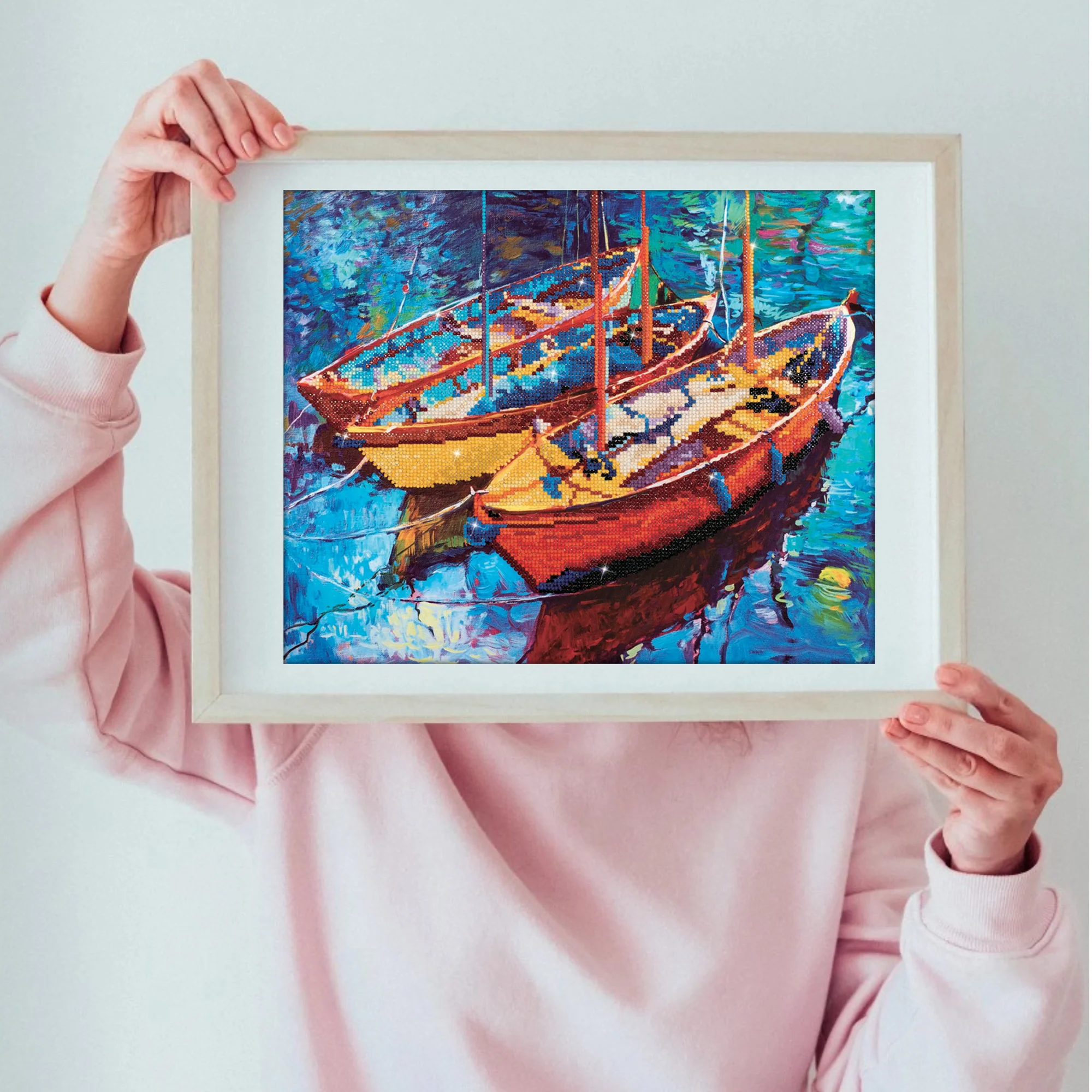 Diamond Dotz Dream Boats - 18.5" x 15.0" - Image 4
