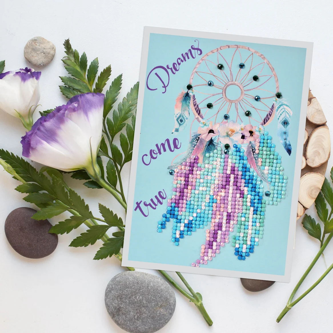 Diamond Dotz Dreams Come True Greeting Card - 5.0" x 7.0" - Image 2
