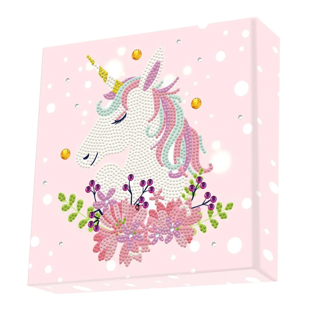 Diamond Dotz Decorative Box Dreamy Unicorn - 8.7" x 8.7"