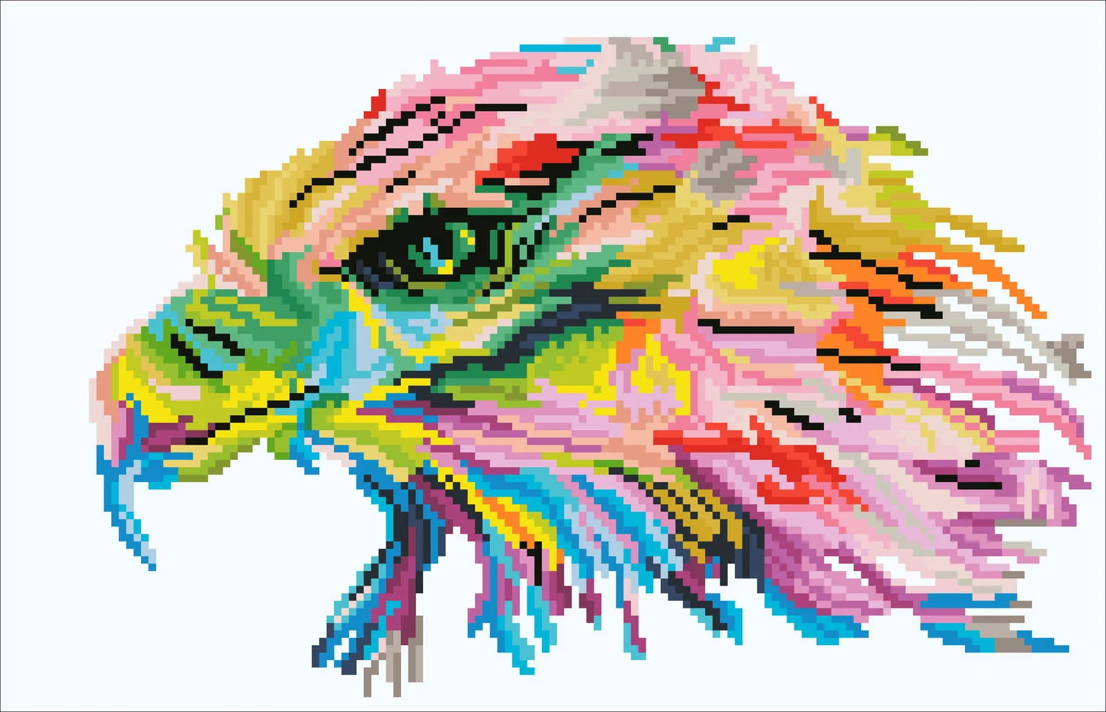 Diamond Dotz Eagle Eye - 16.5" x 10.6" - Image 2