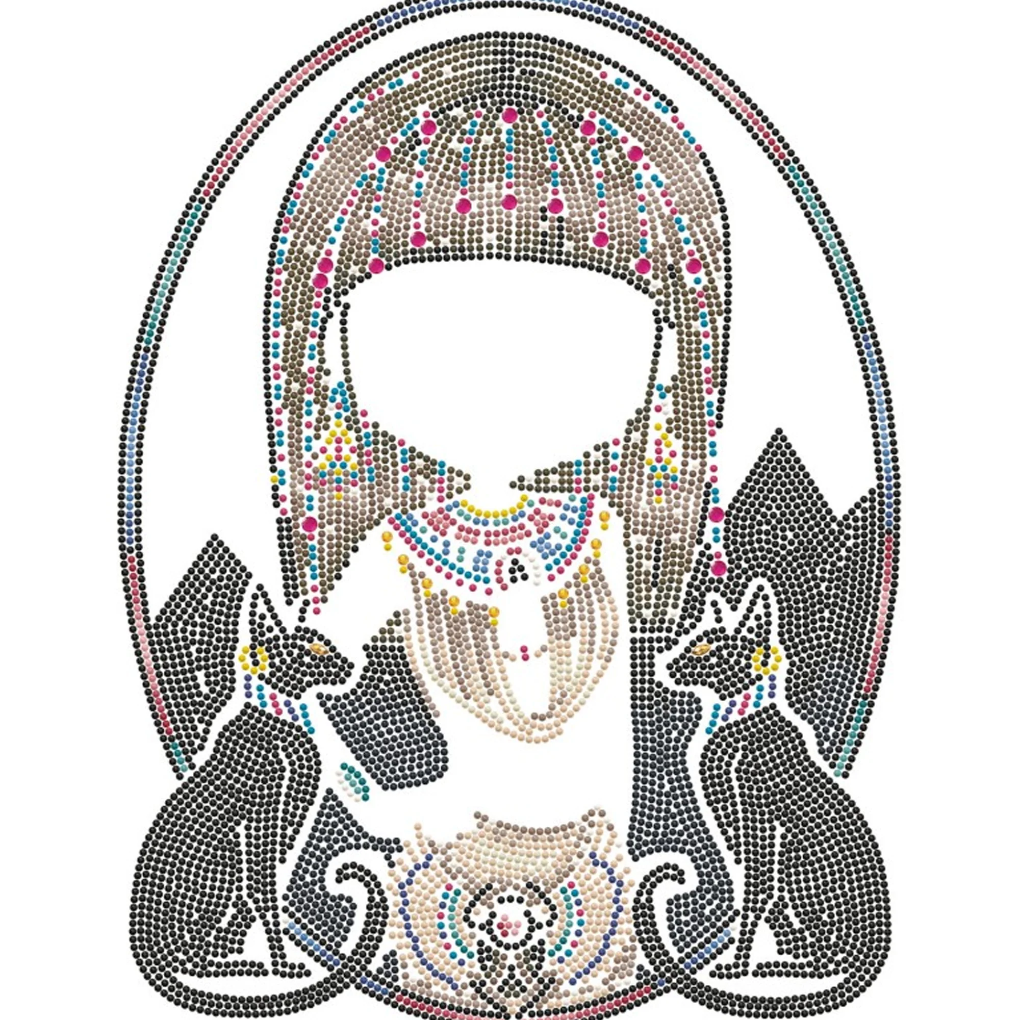 Diamond Dotz Egyptian Princess - 11.8" x 15.8" - Image 5