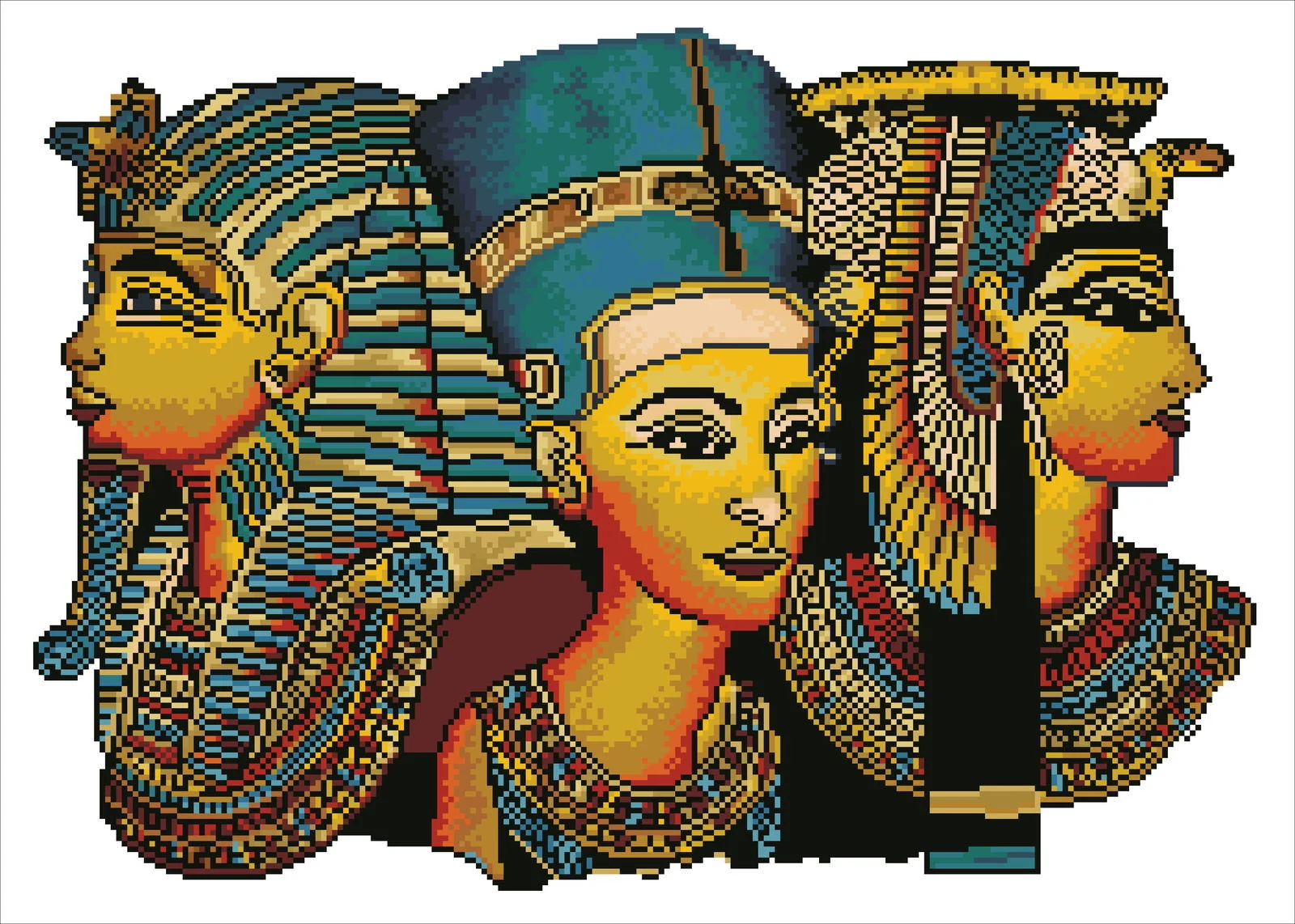 Diamond Dotz Egyptian Royalty - 26.0" x 18.5" - Image 4