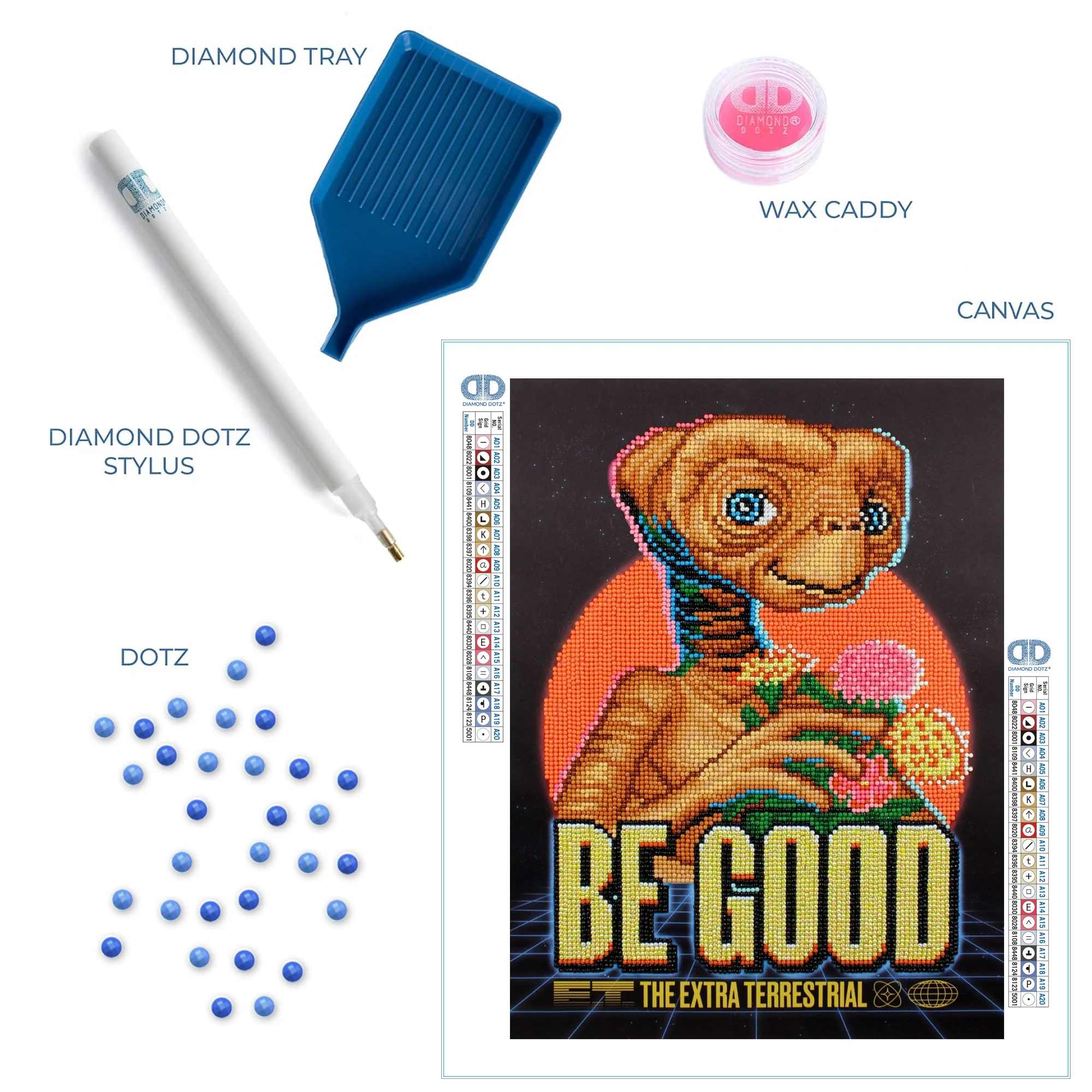 Diamond Dotz E.T. Be Good - 12.6" x 16.8" - Image 8