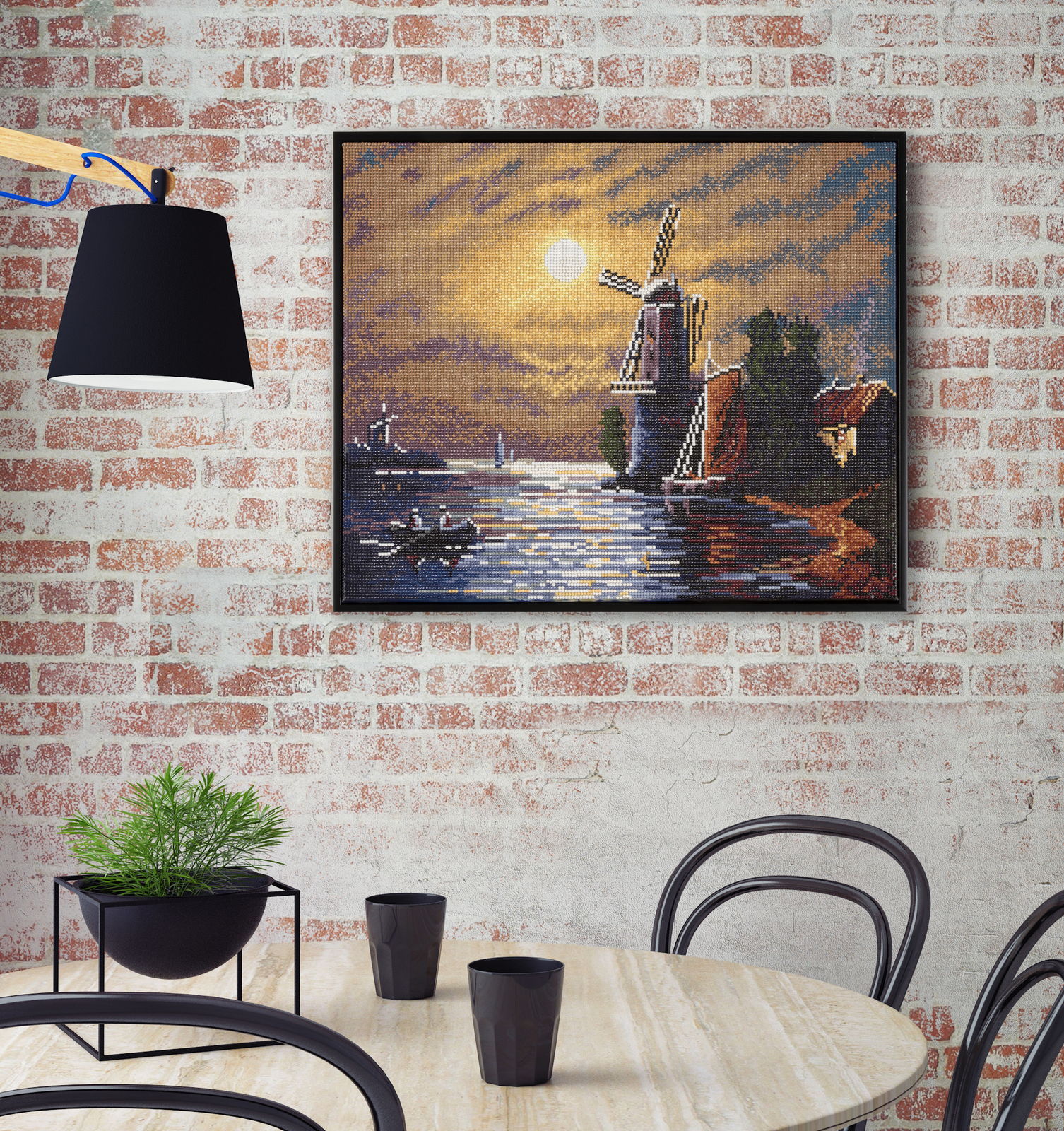 Diamond Dotz Evening Journey - 20.5" x 16.5" - Image 2