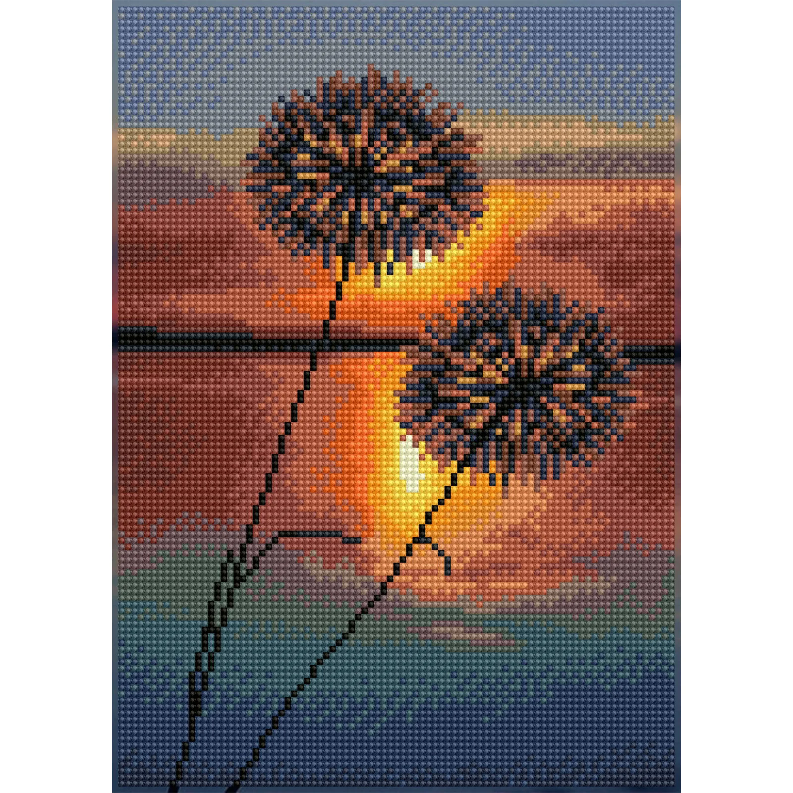 Diamond Dotz Evening Lake - 13.8" x 9.8" - Image 6