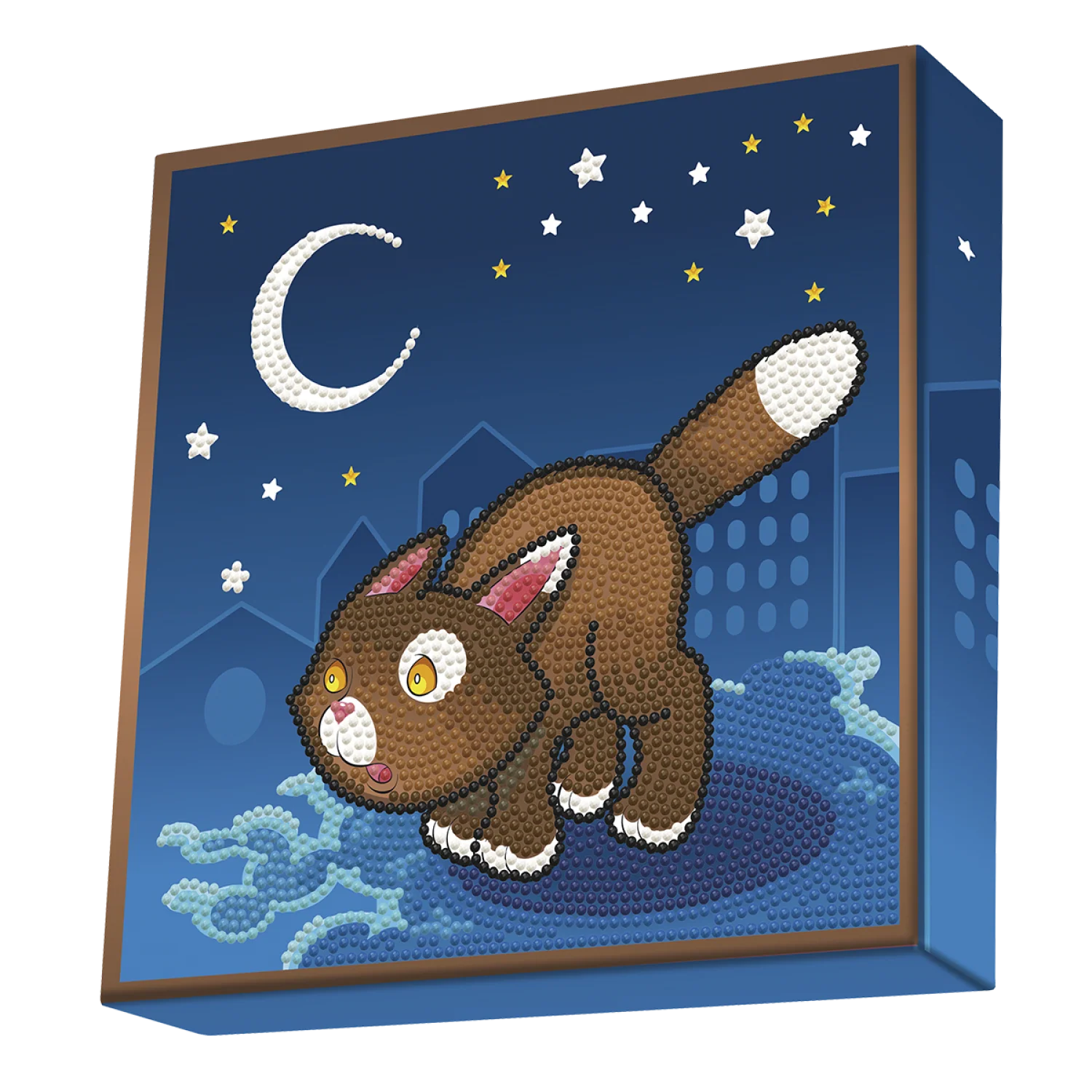Diamond Dotz Decorative Box Fearless Cat - 8.7" x 8.7"